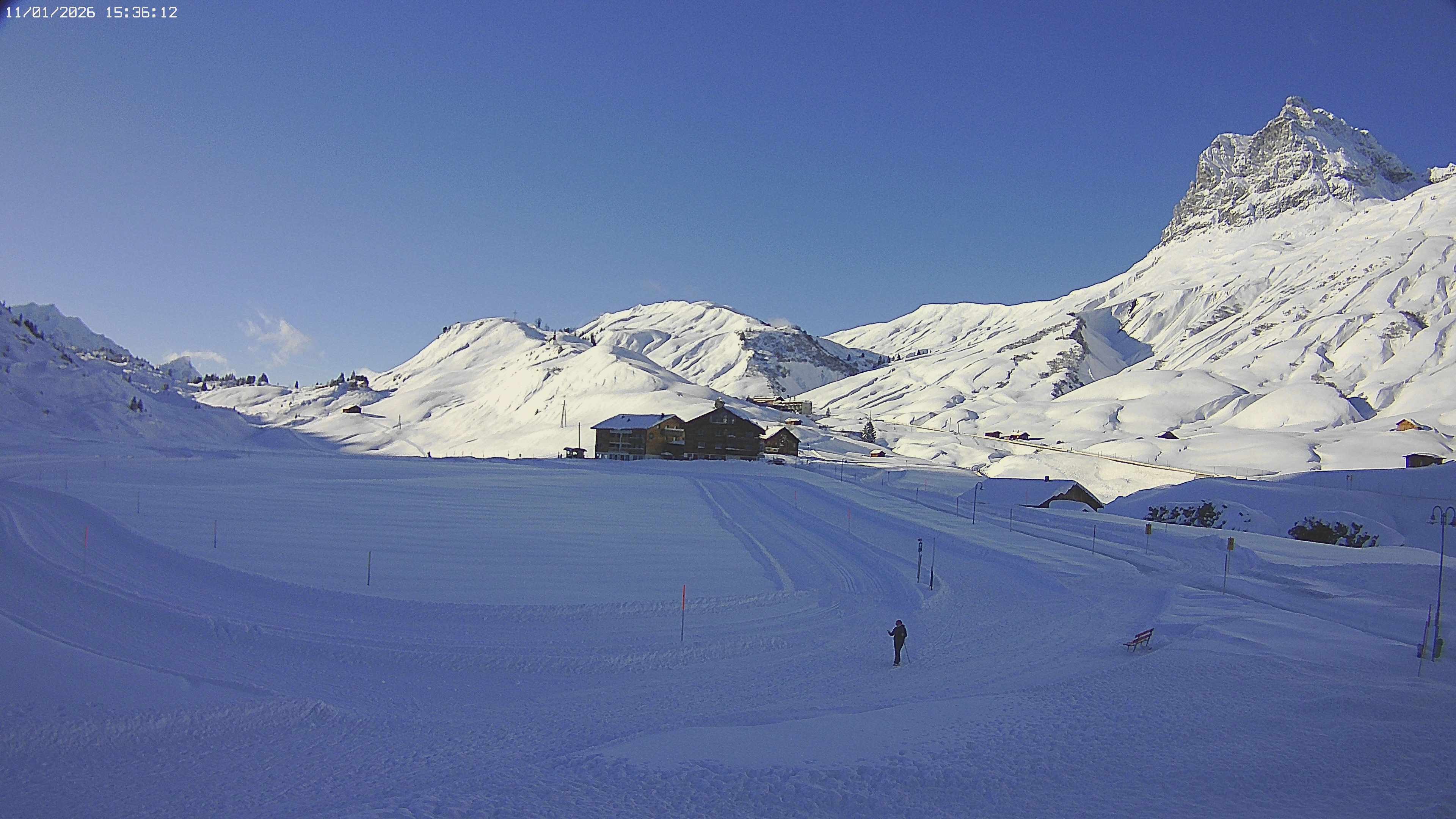 Archiv Foto Webcam Jägeralpe bei Warth