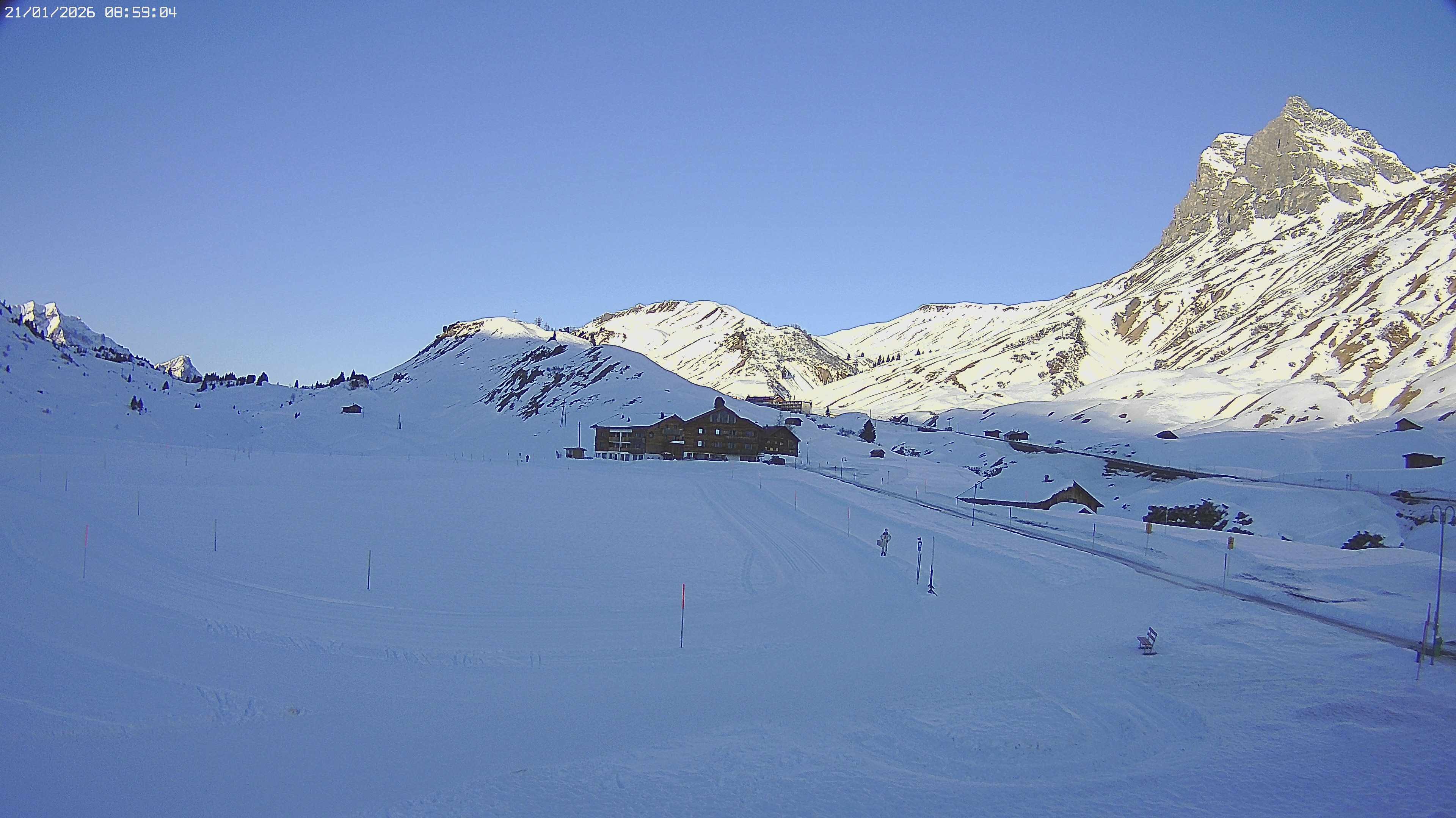 Archived image Webcam Jägeralpe near Warth