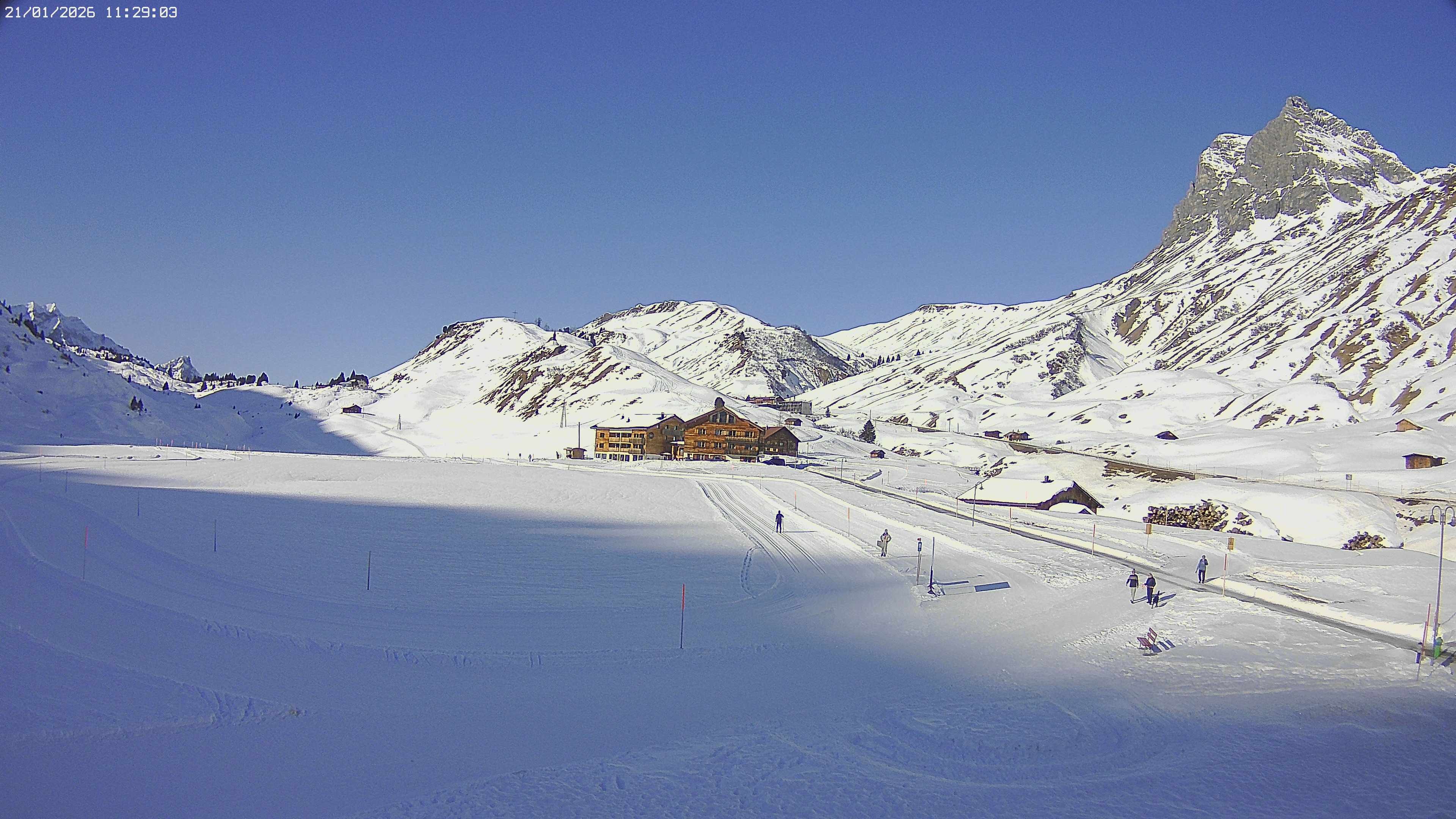 Archived image Webcam Jägeralpe near Warth