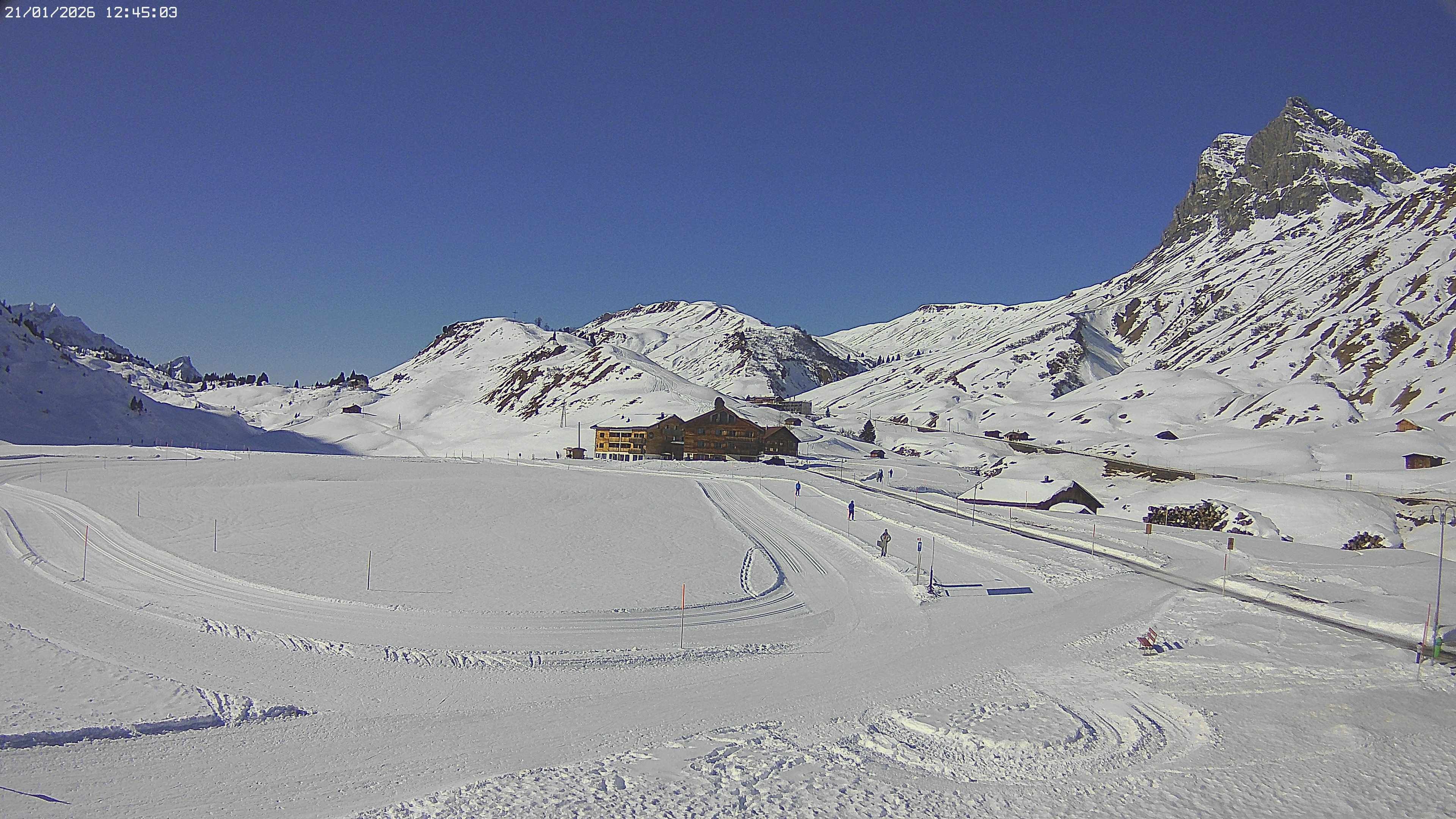 Archived image Webcam Jägeralpe near Warth