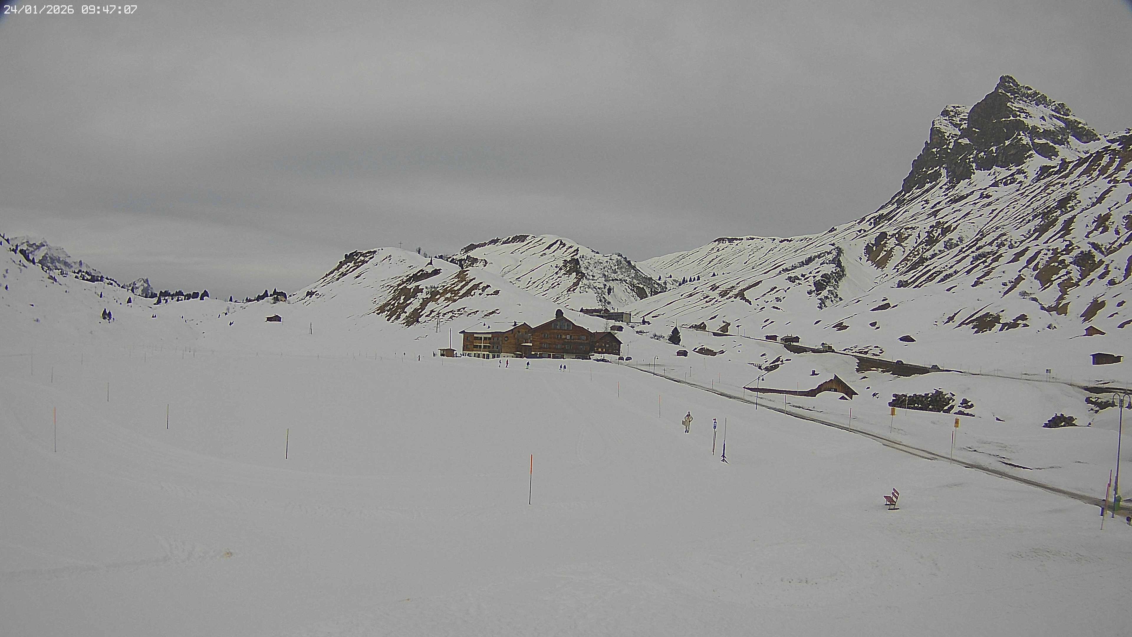 Archiv Foto Webcam Jägeralpe bei Warth