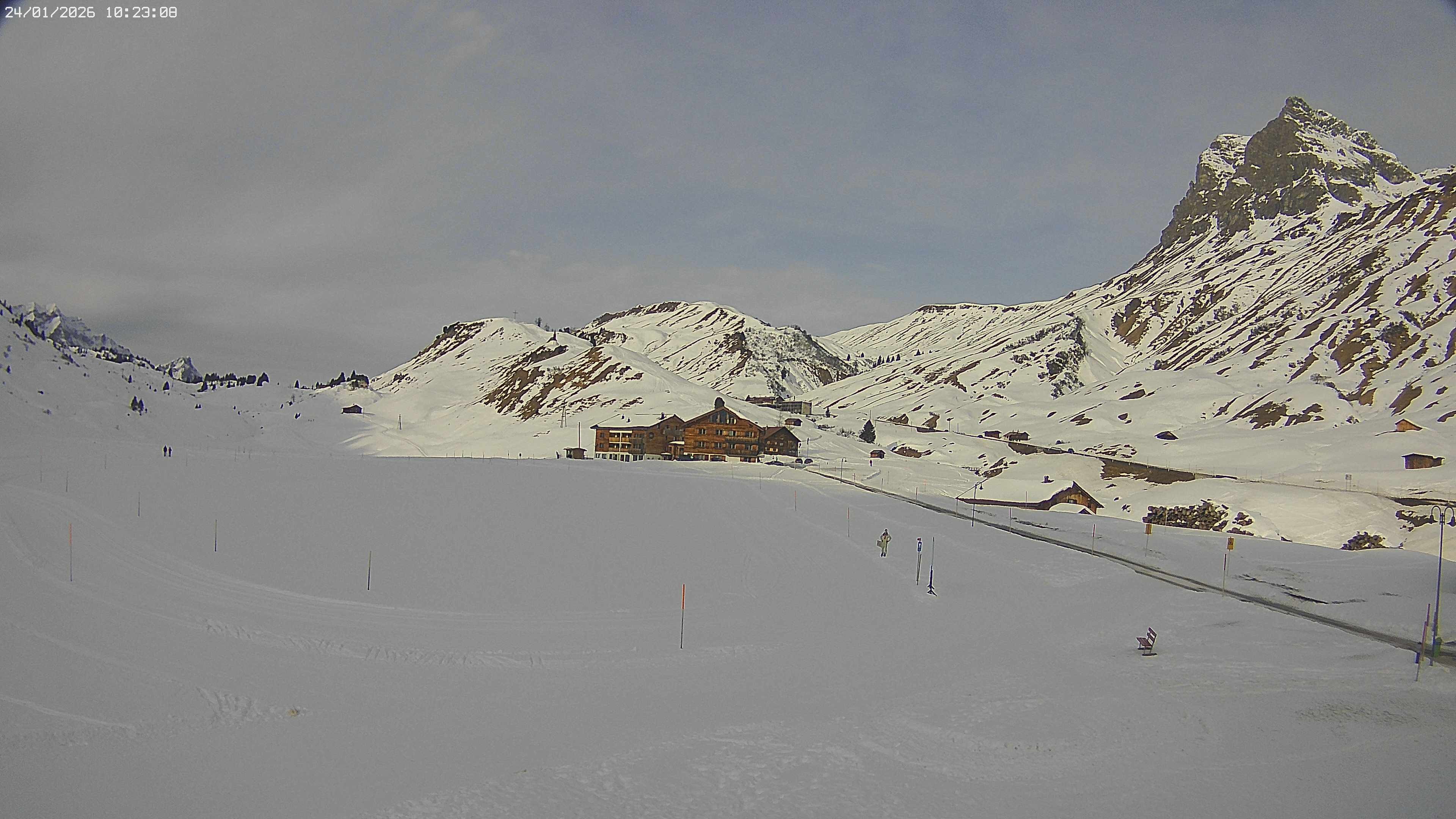 Archiv Foto Webcam Jägeralpe bei Warth