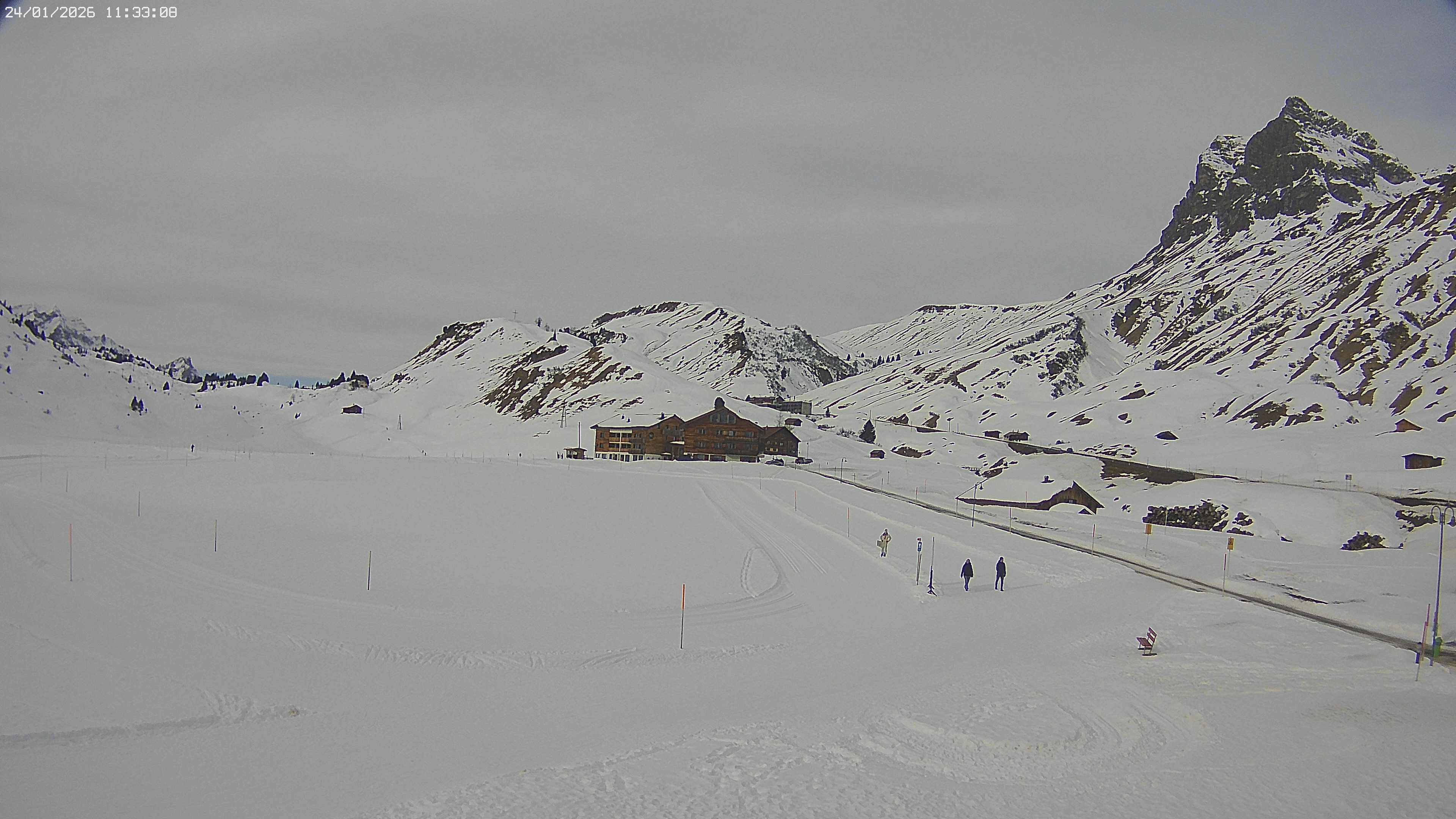 Archiv Foto Webcam Jägeralpe bei Warth