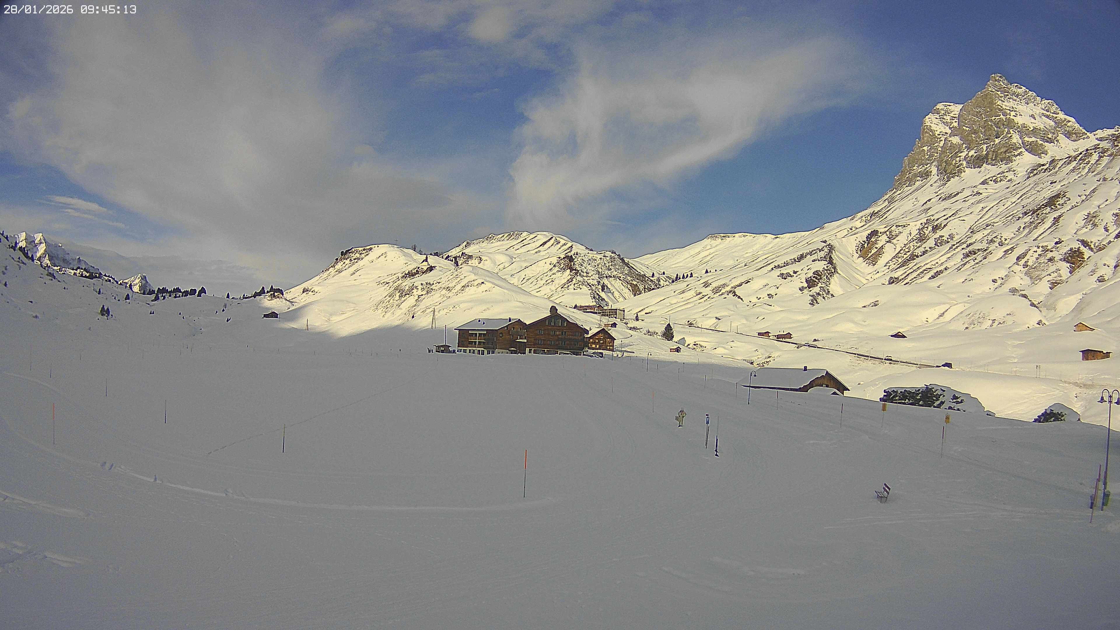 Archiv Foto Webcam Jägeralpe bei Warth