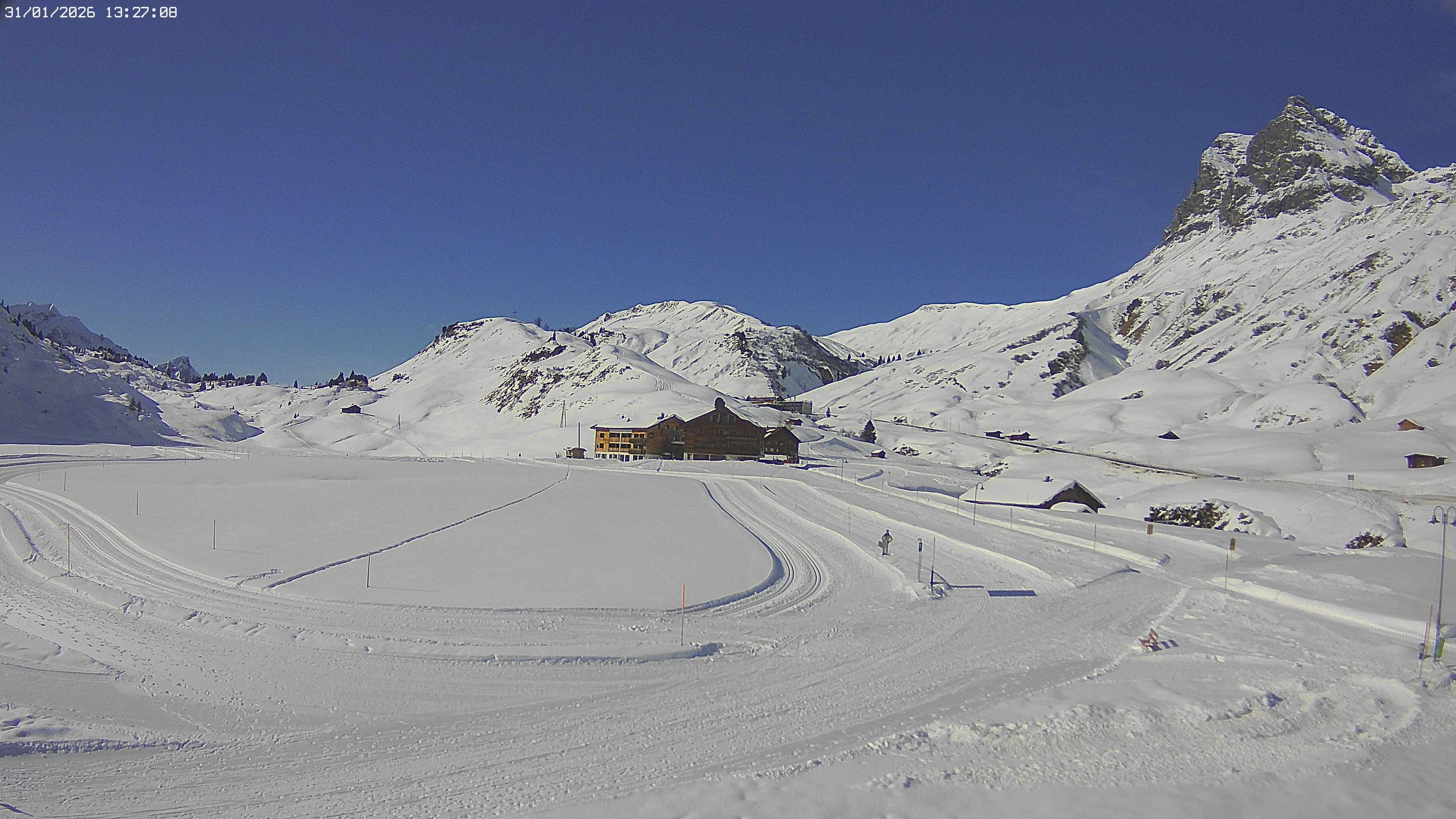 Archiv Foto Webcam Jägeralpe bei Warth