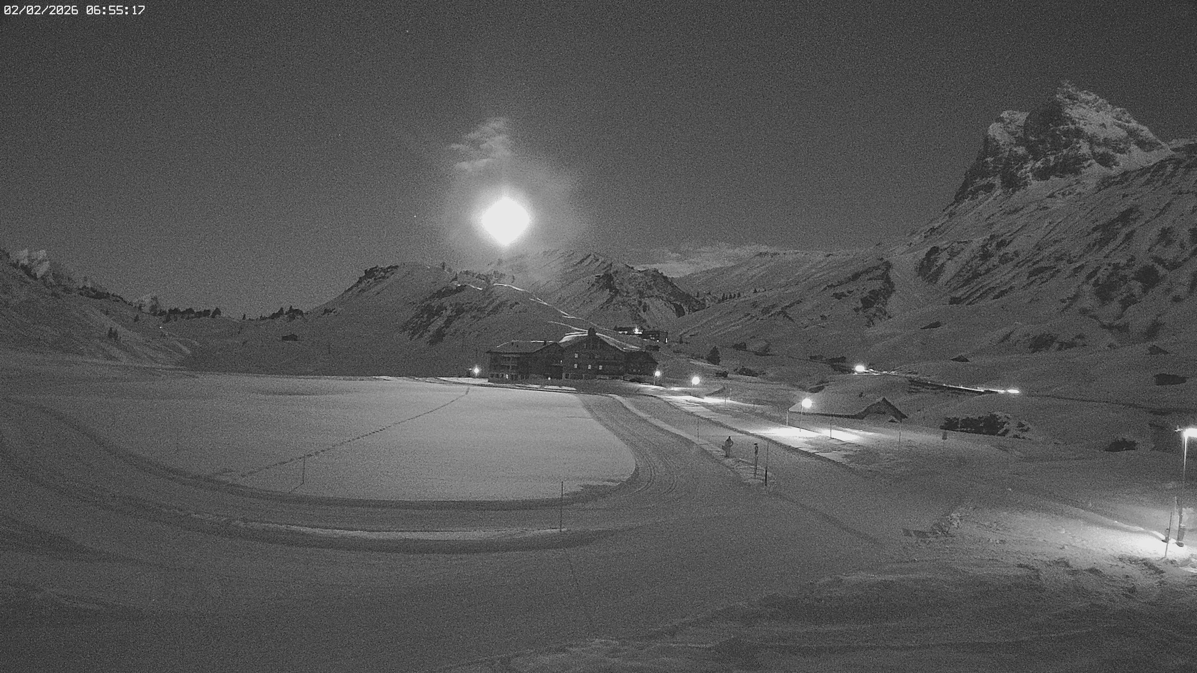 Archiv Foto Webcam Jägeralpe bei Warth