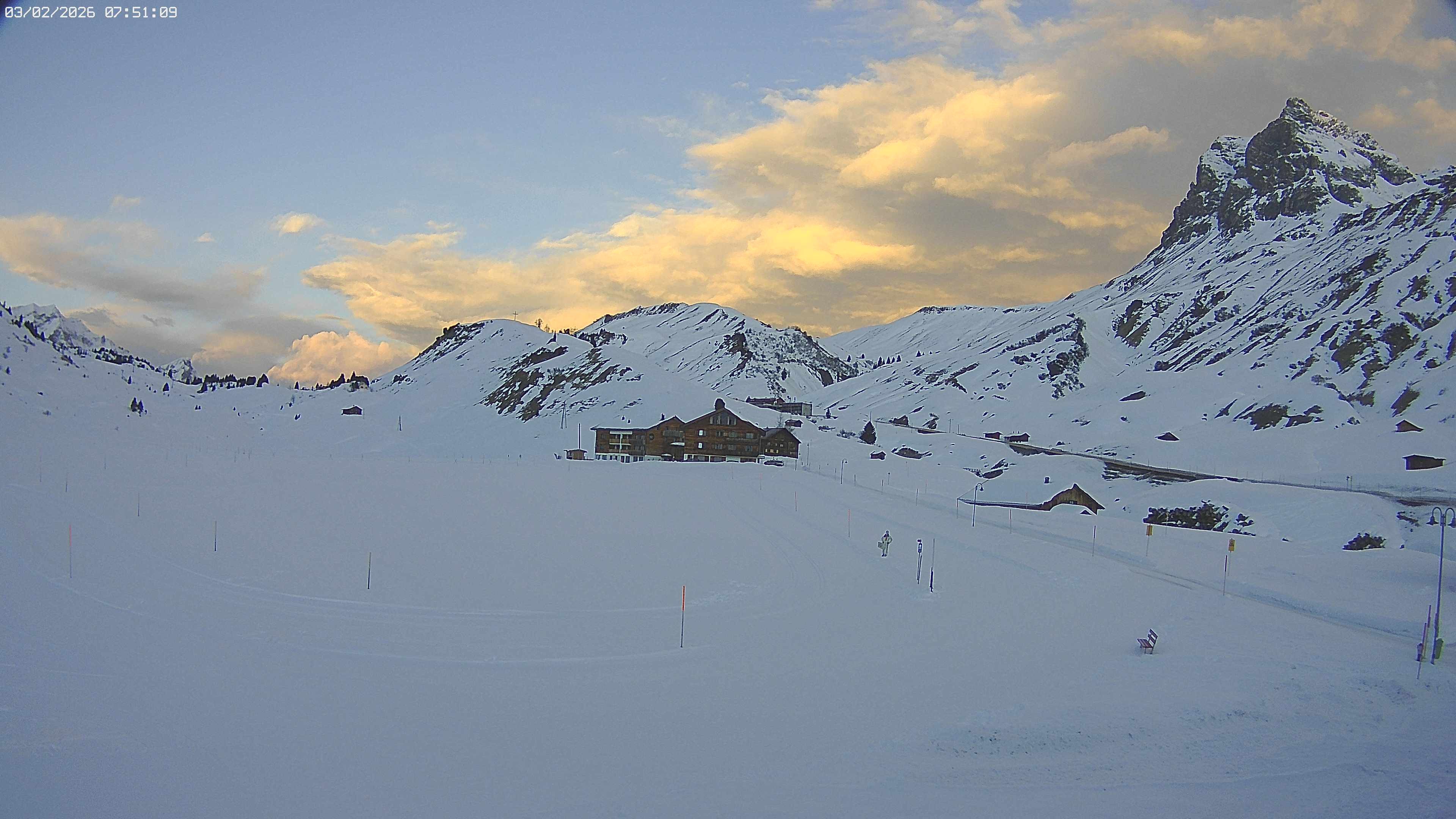 Archiv Foto Webcam Jägeralpe bei Warth