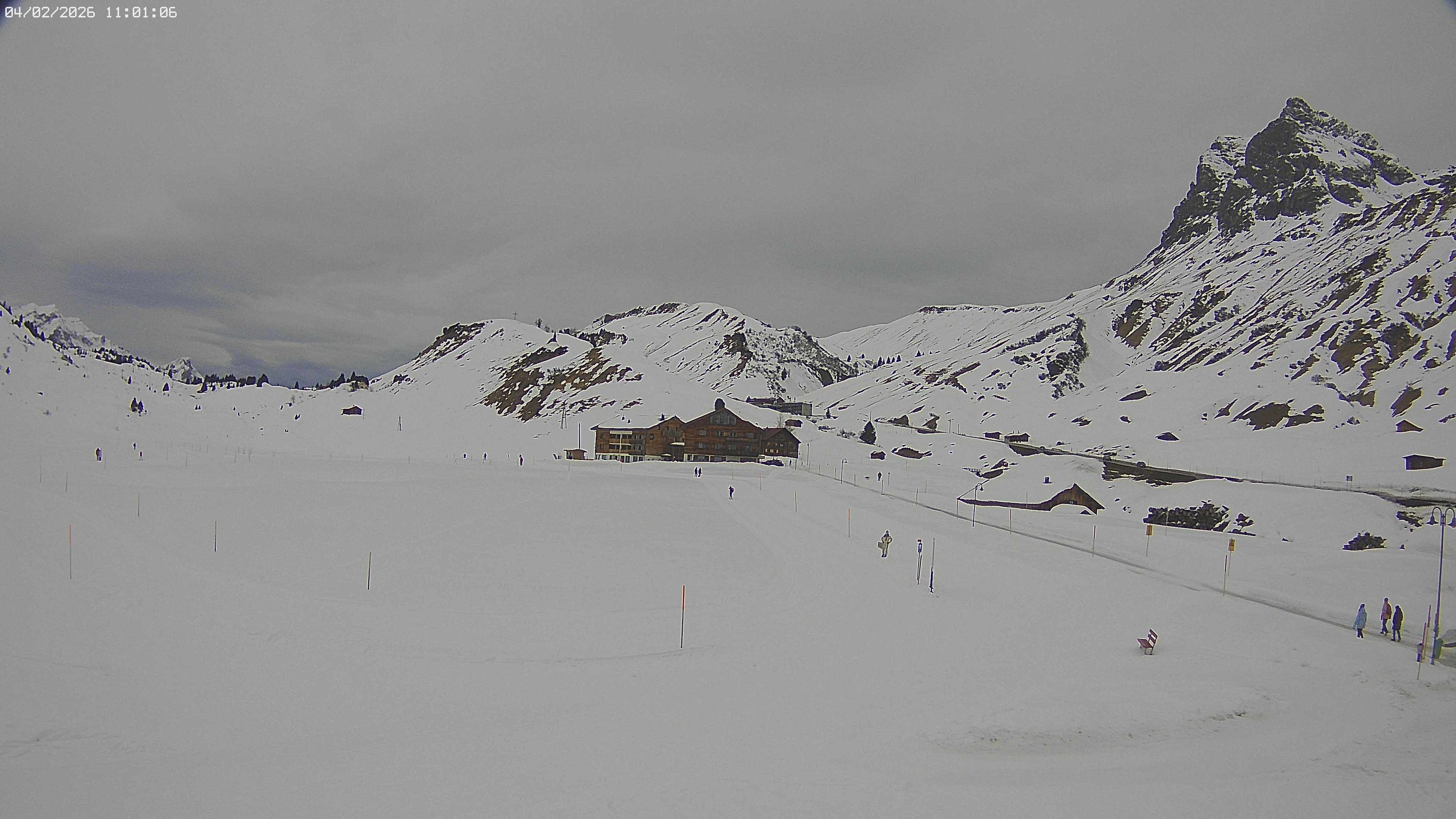 Archiv Foto Webcam Jägeralpe bei Warth