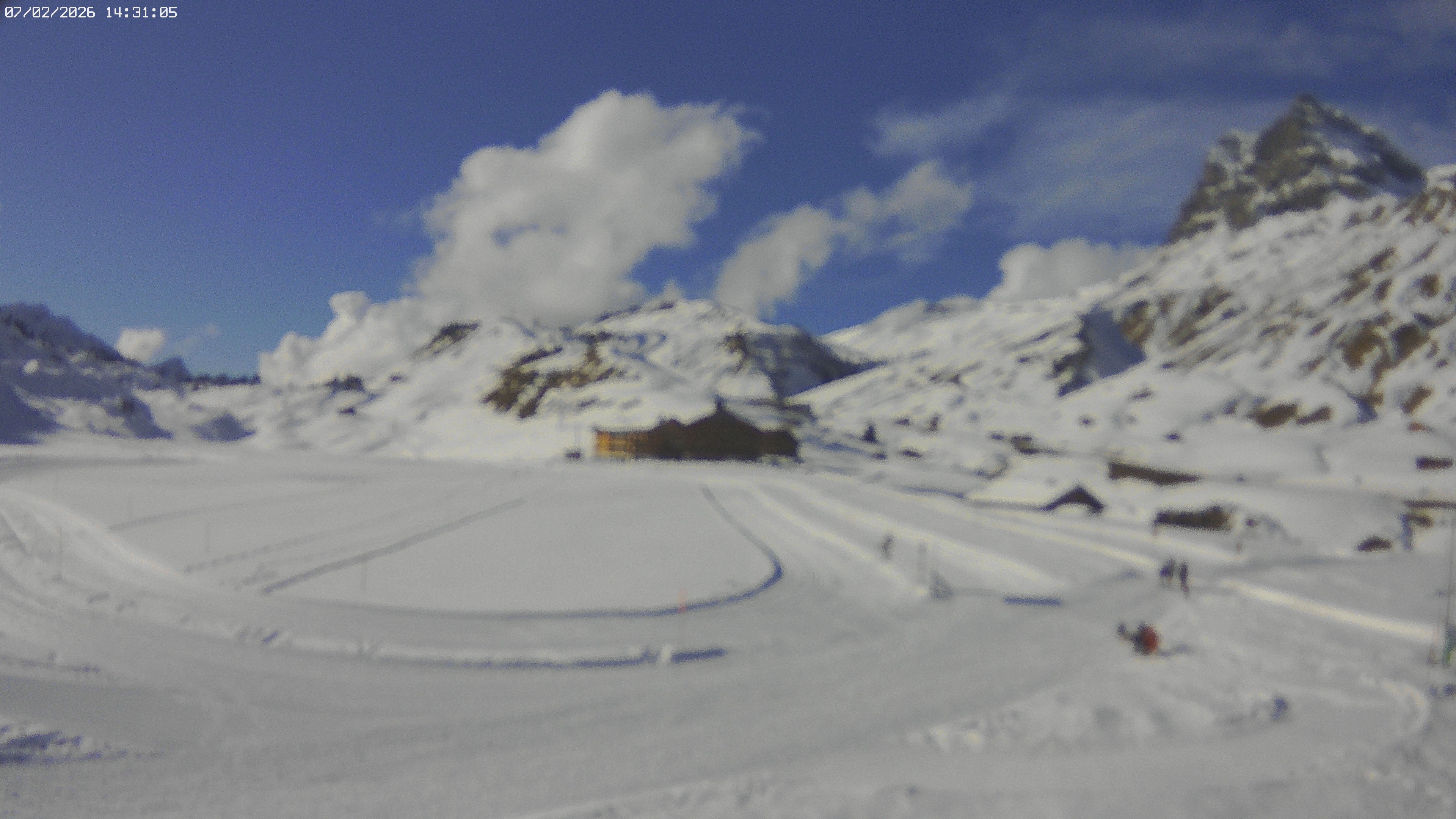 Archiv Foto Webcam Jägeralpe bei Warth