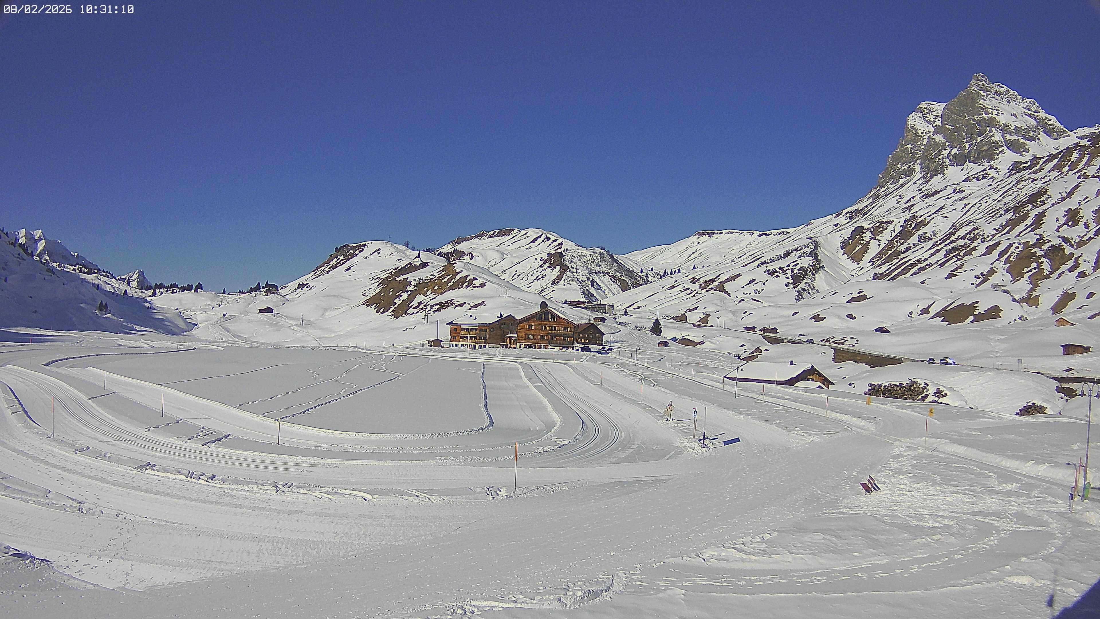 Archived image Webcam Jägeralpe near Warth