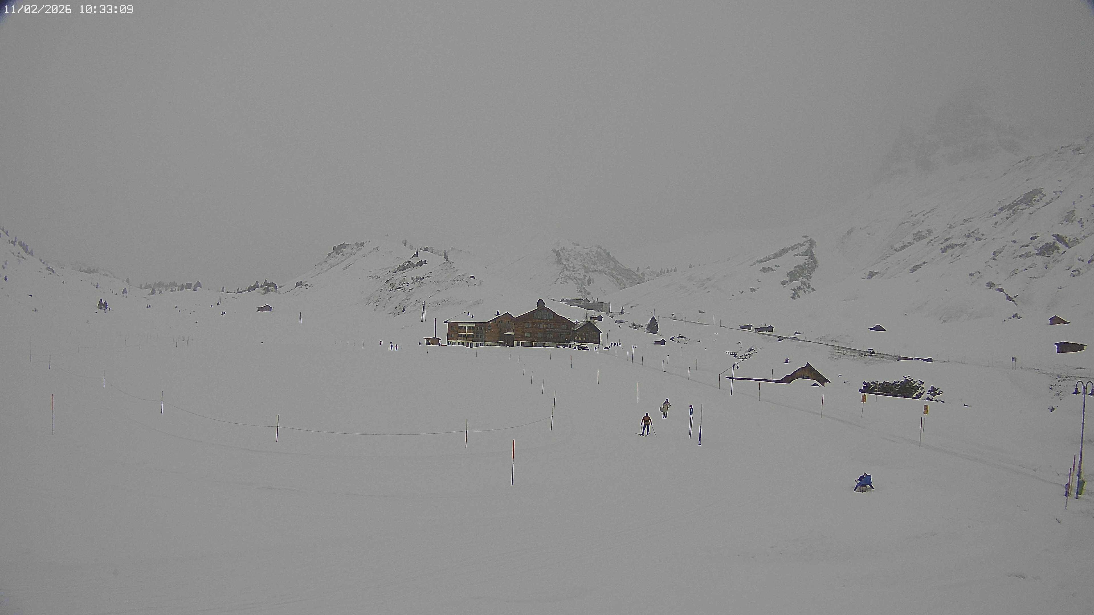 Archiv Foto Webcam Jägeralpe bei Warth