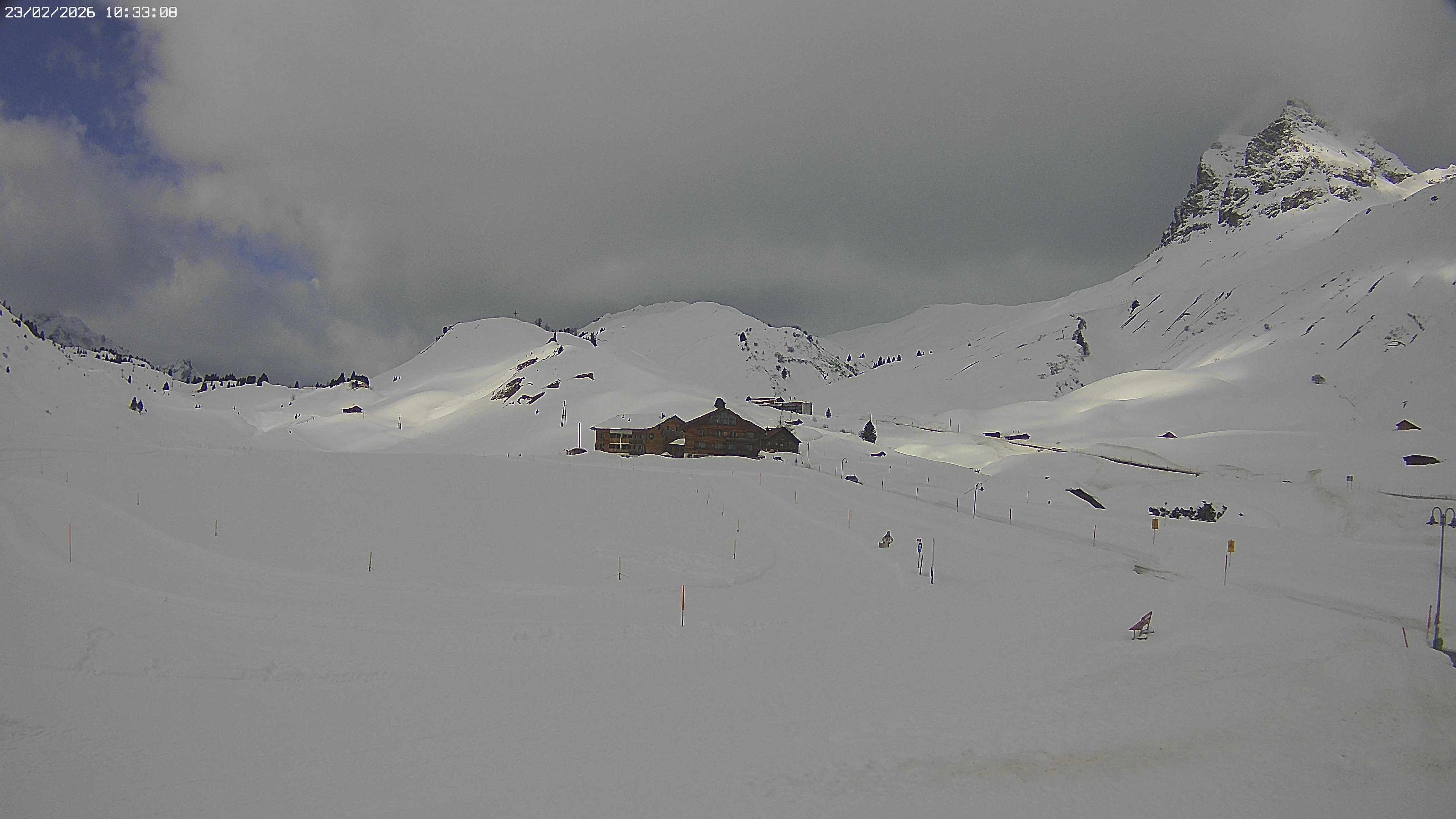 Archiv Foto Webcam Jägeralpe bei Warth