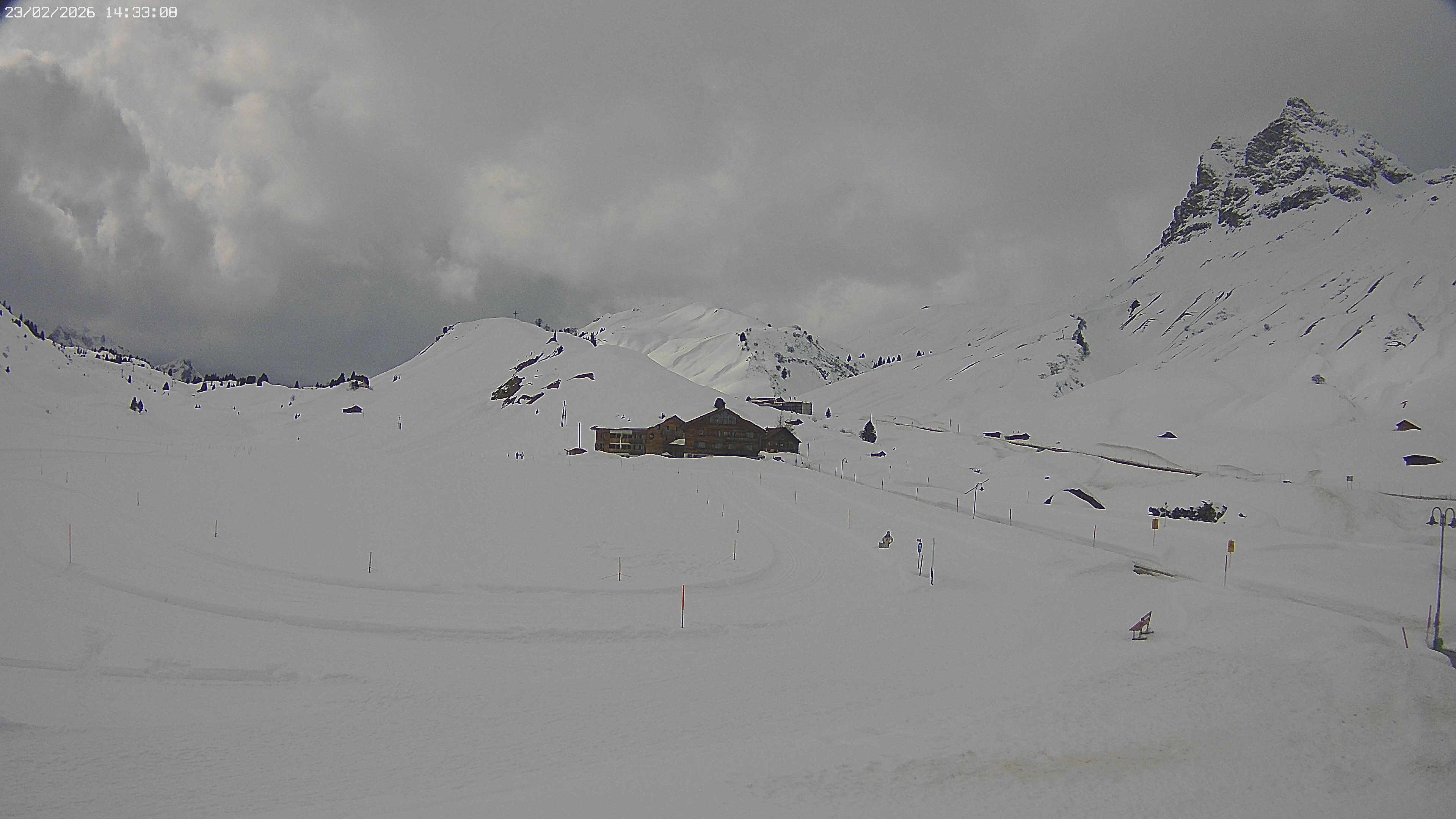 Archiv Foto Webcam Jägeralpe bei Warth