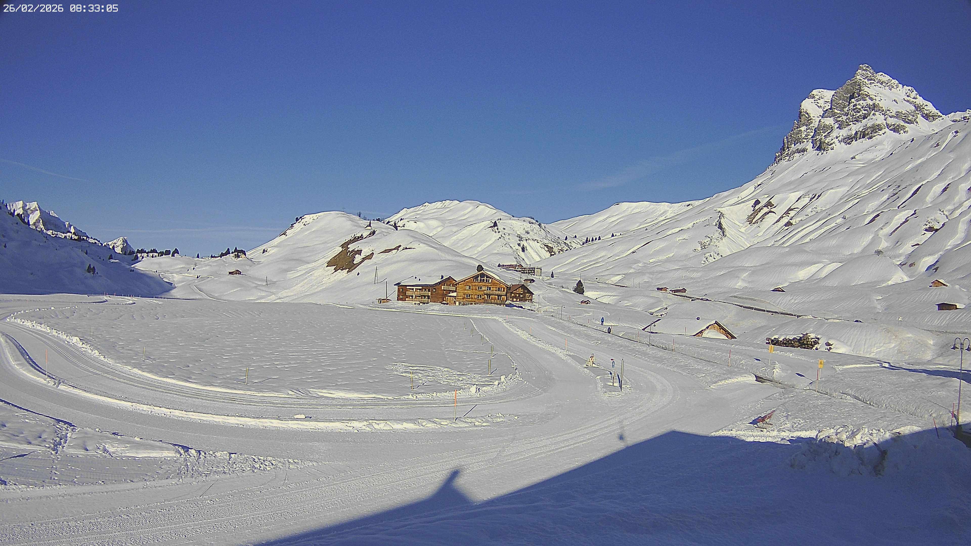 Archiv Foto Webcam Jägeralpe bei Warth