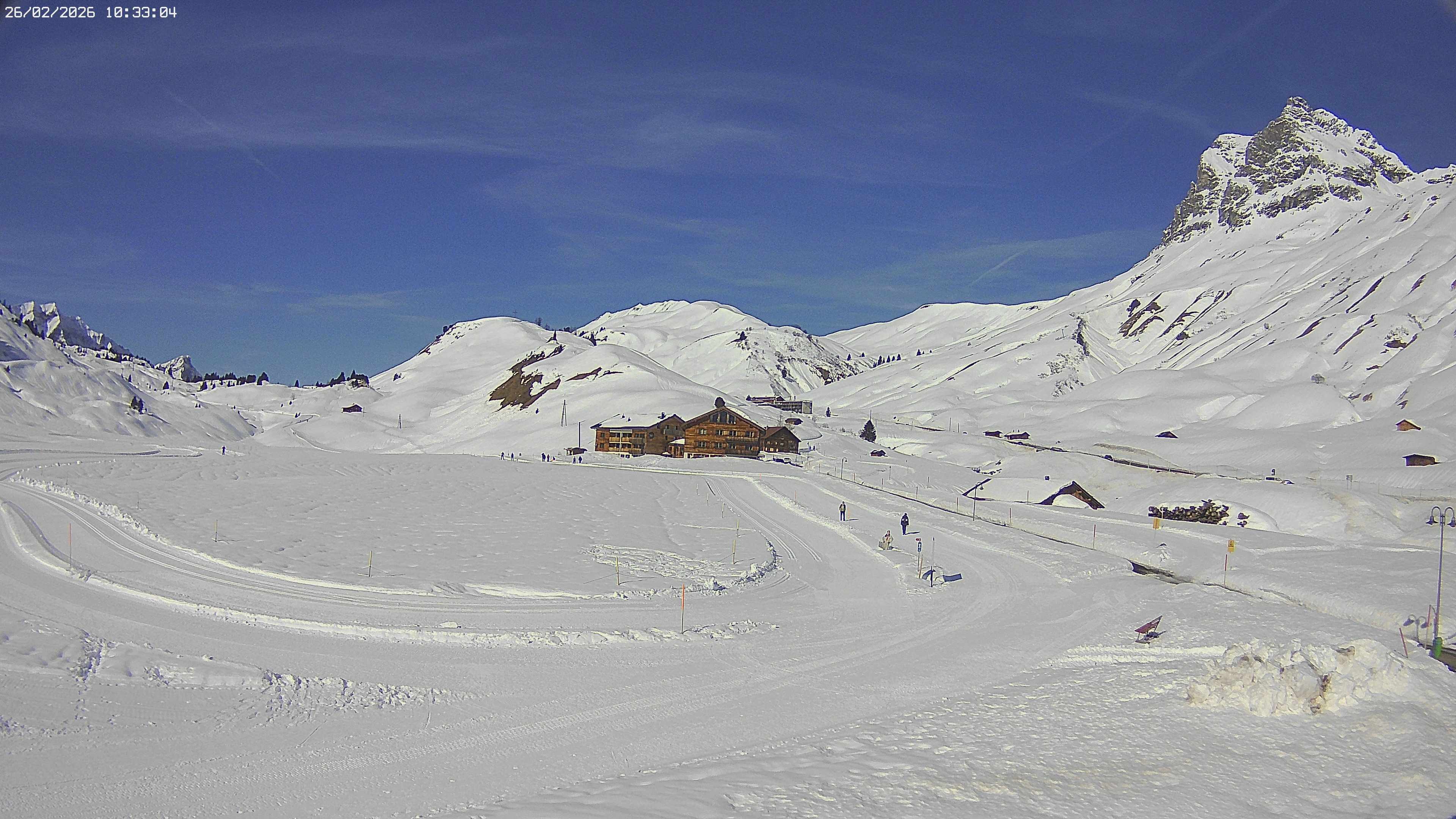 Archiv Foto Webcam Jägeralpe bei Warth