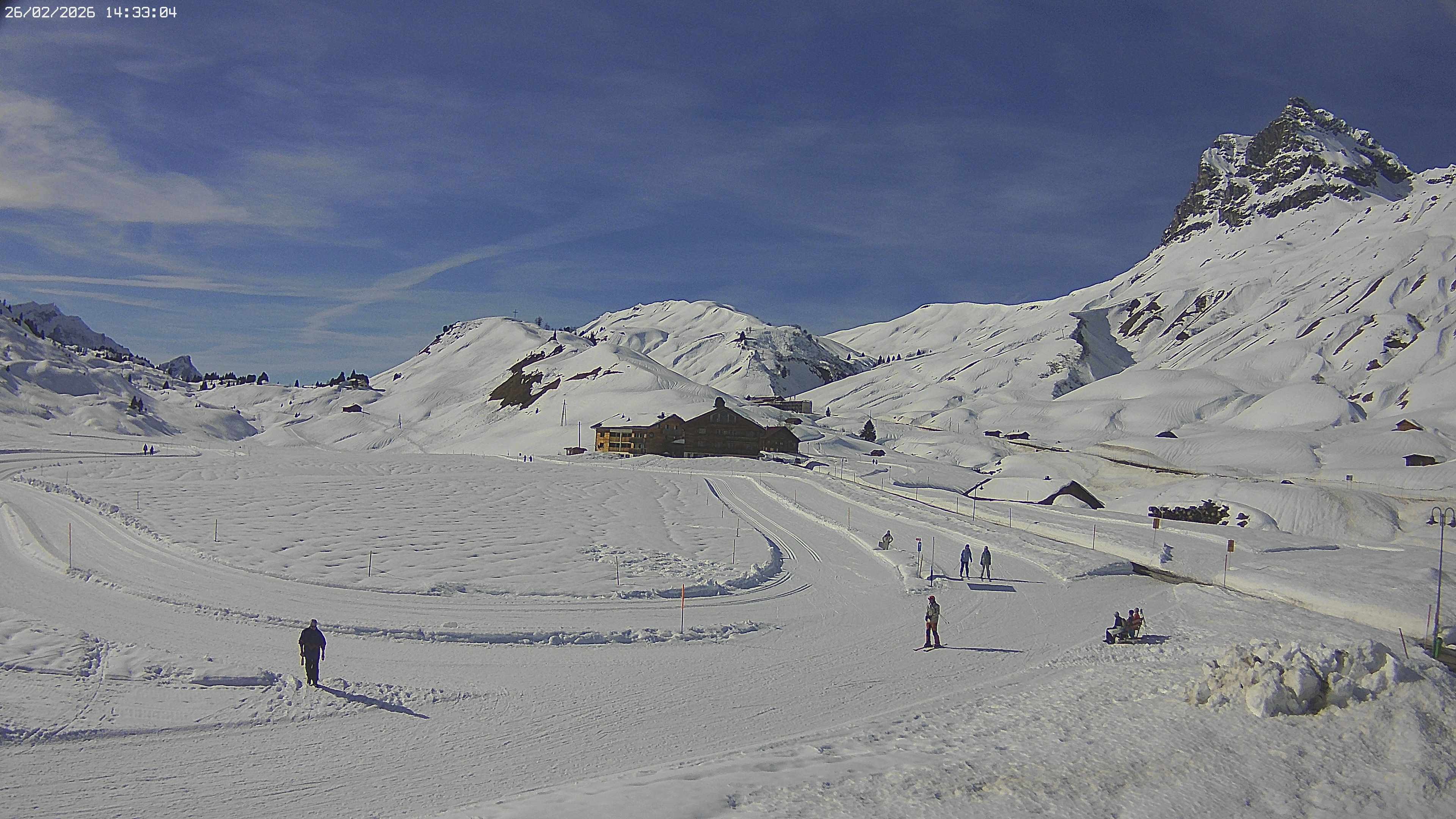 Archiv Foto Webcam Jägeralpe bei Warth