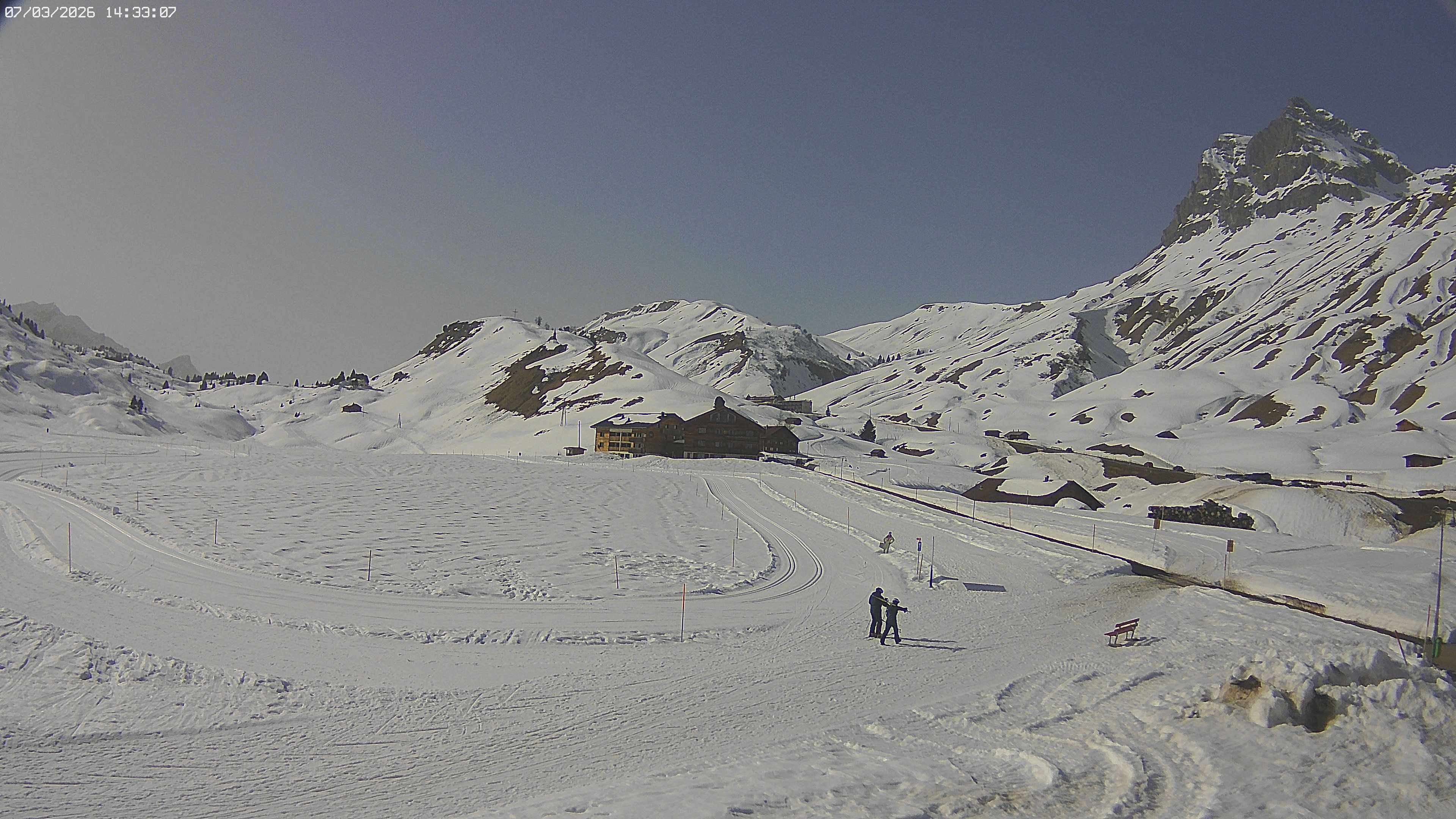 Archiv Foto Webcam Jägeralpe bei Warth