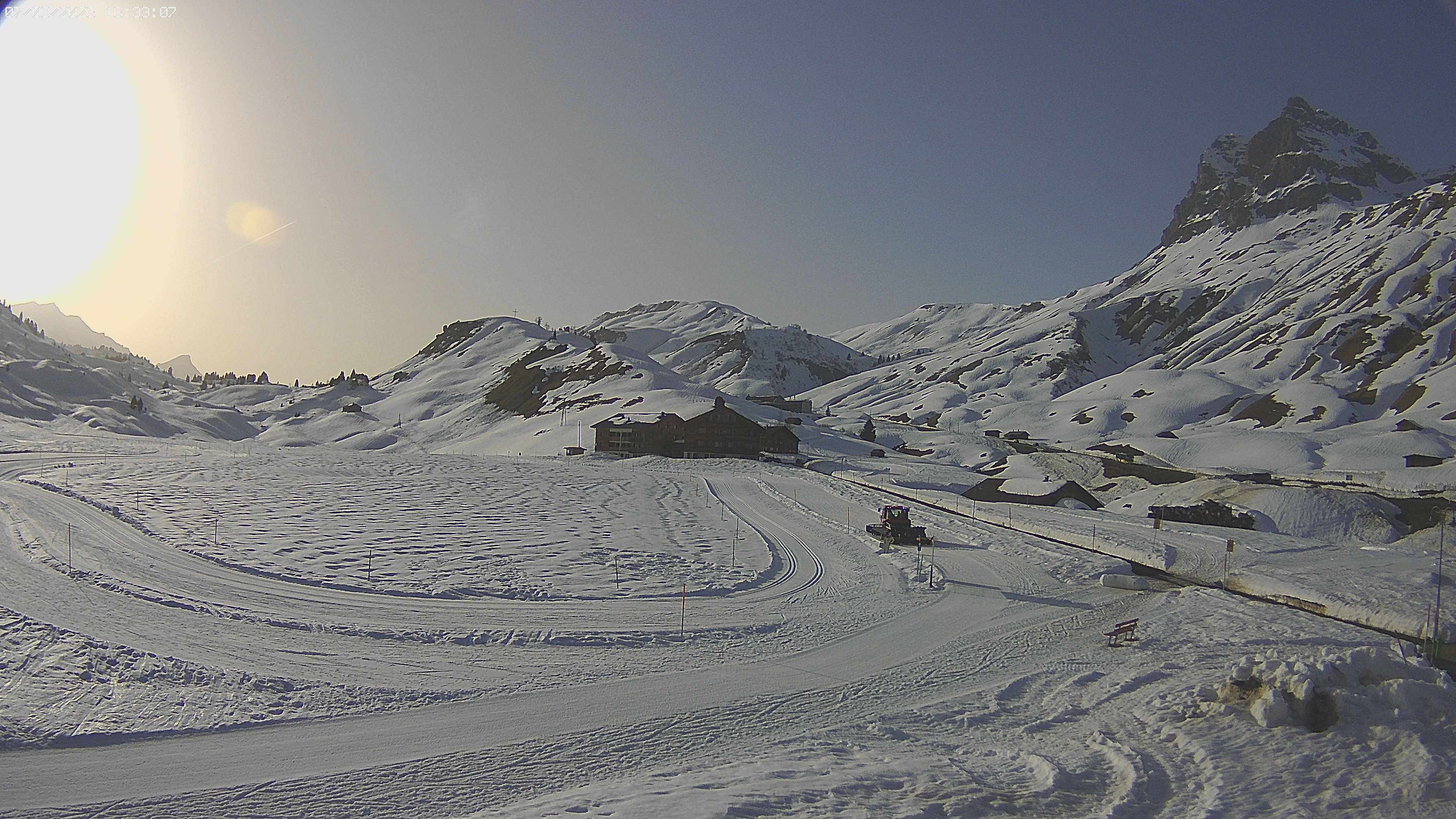 Archiv Foto Webcam Jägeralpe bei Warth