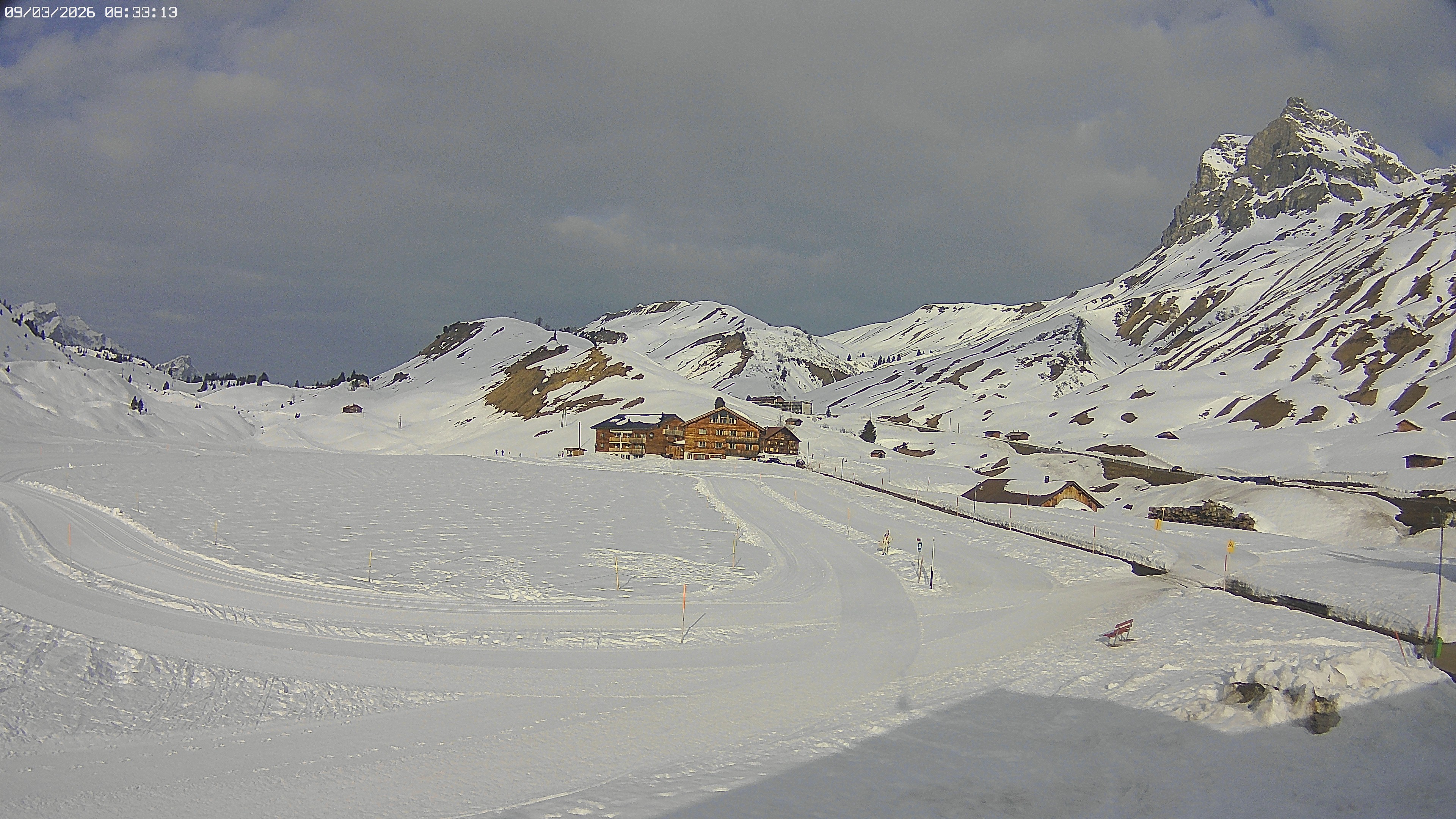 Archiv Foto Webcam Jägeralpe bei Warth