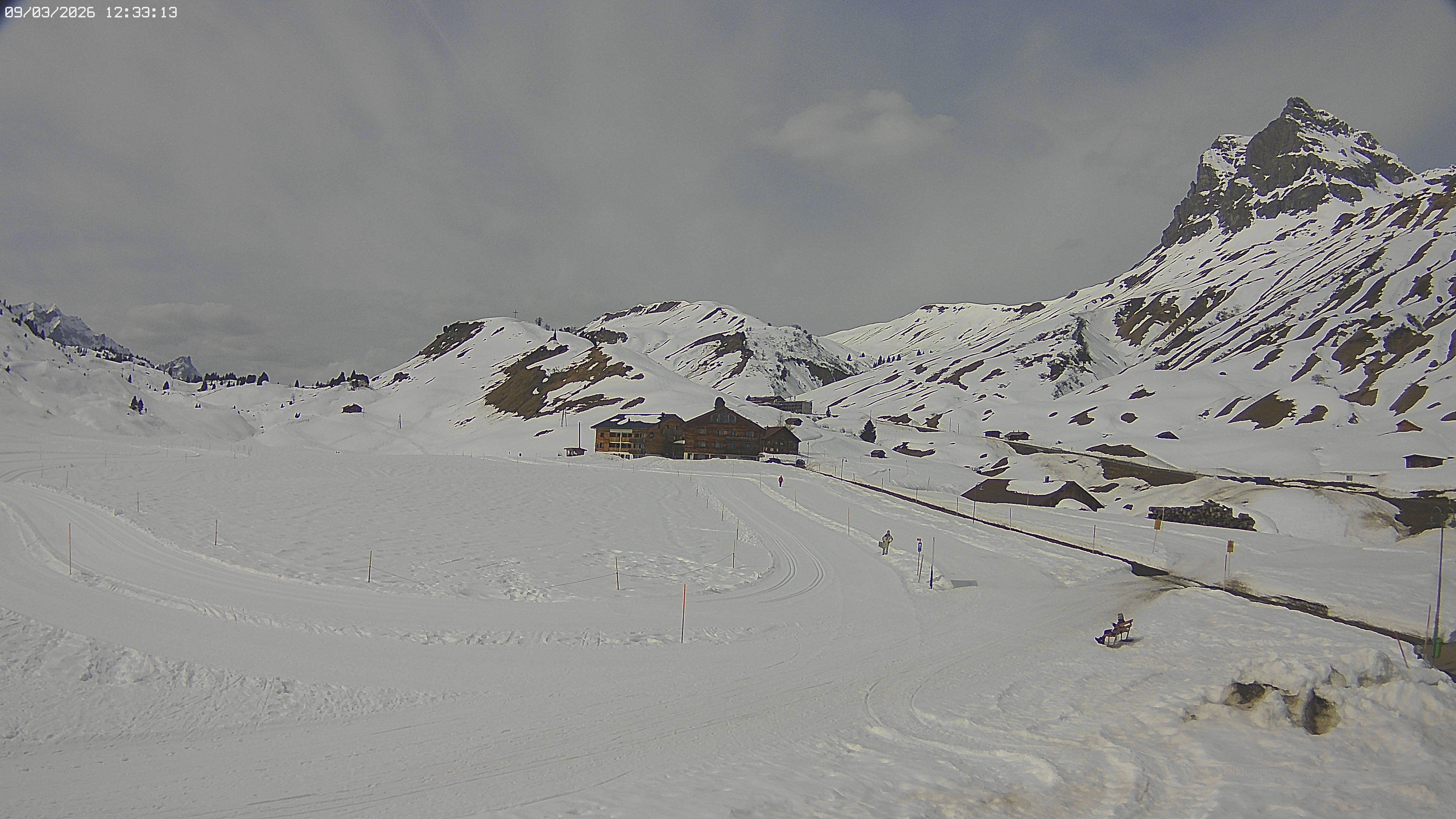 Archiv Foto Webcam Jägeralpe bei Warth