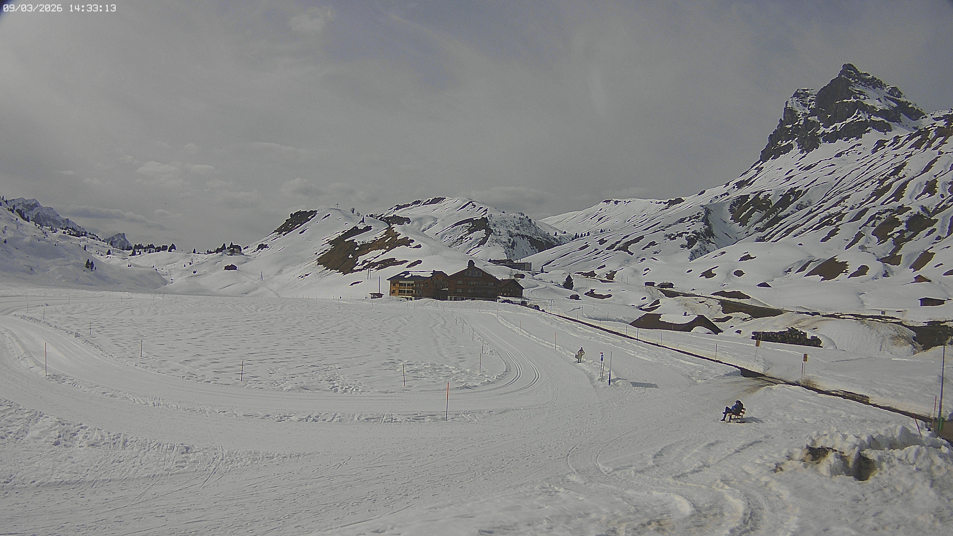 Archiv Foto Webcam Jägeralpe bei Warth