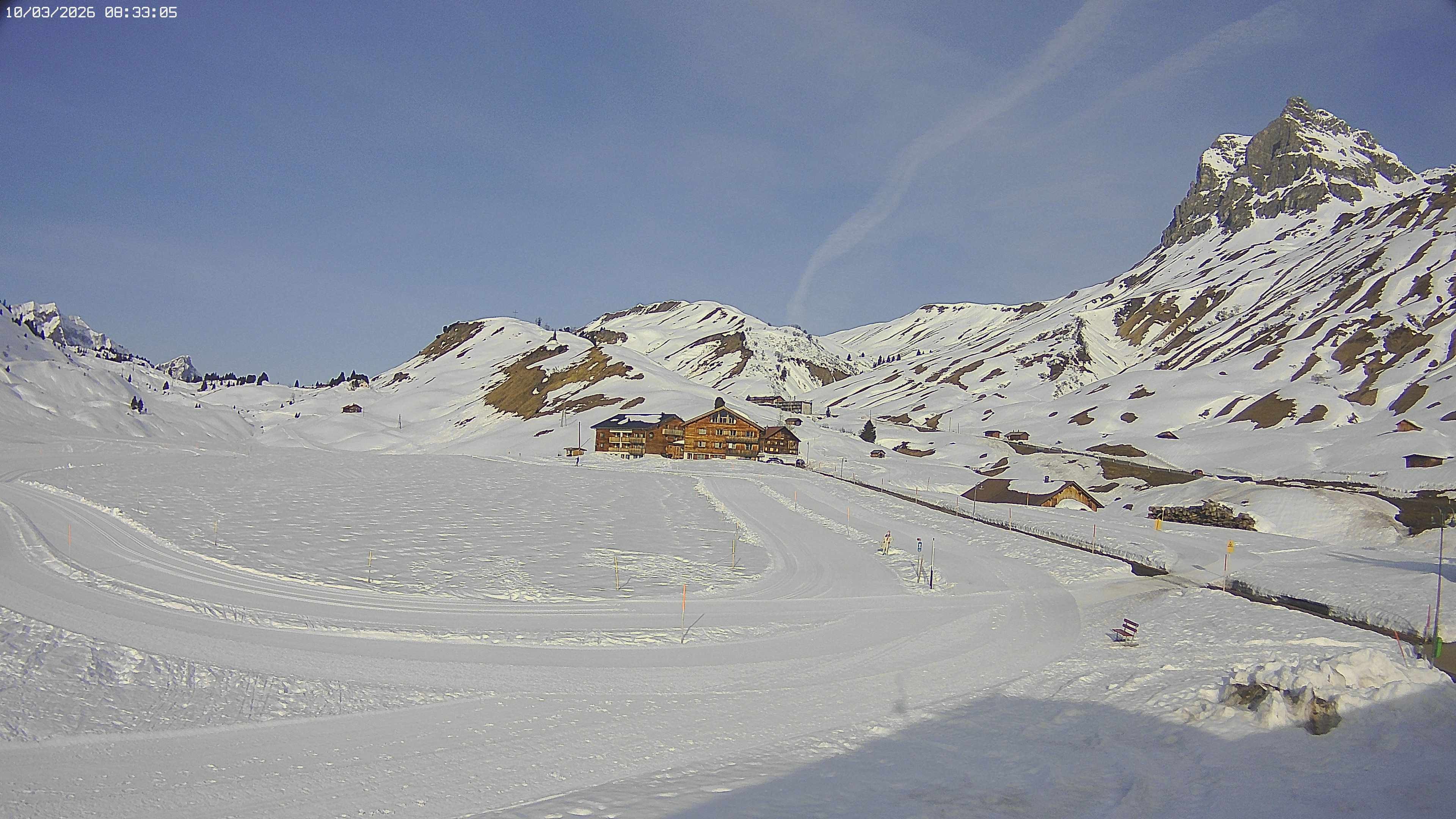 Archiv Foto Webcam Jägeralpe bei Warth