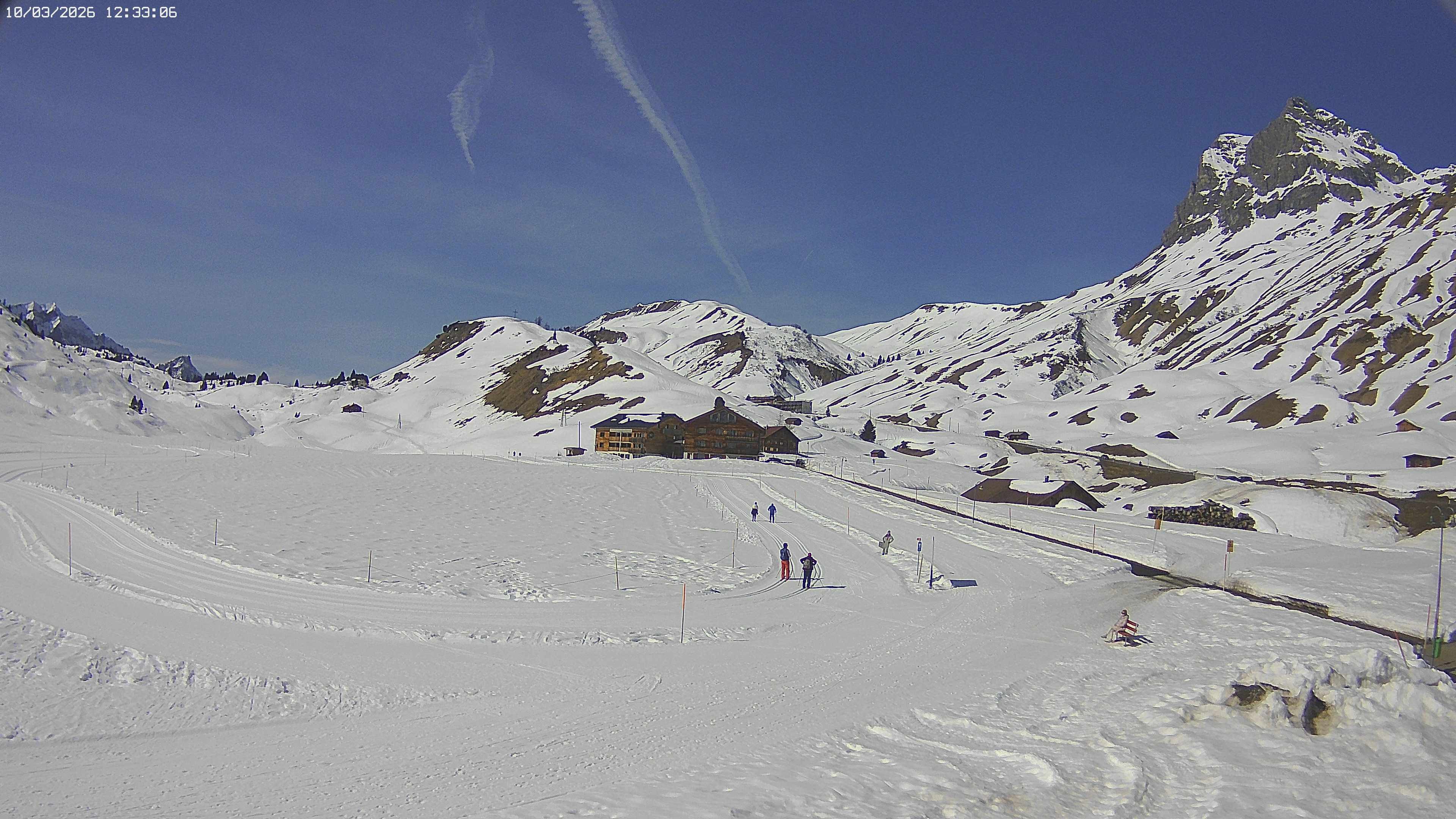 Archiv Foto Webcam Jägeralpe bei Warth