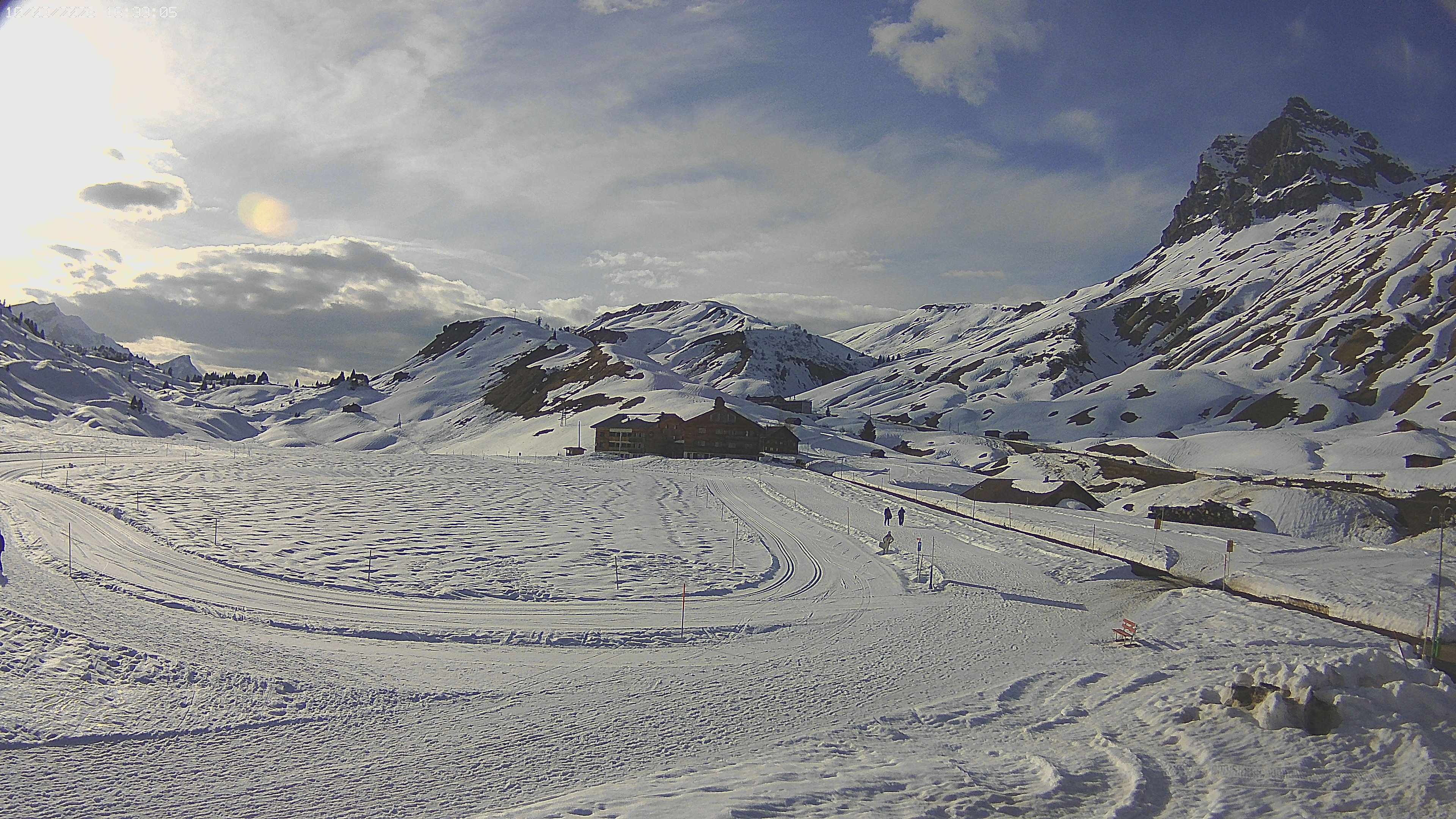 Archiv Foto Webcam Jägeralpe bei Warth