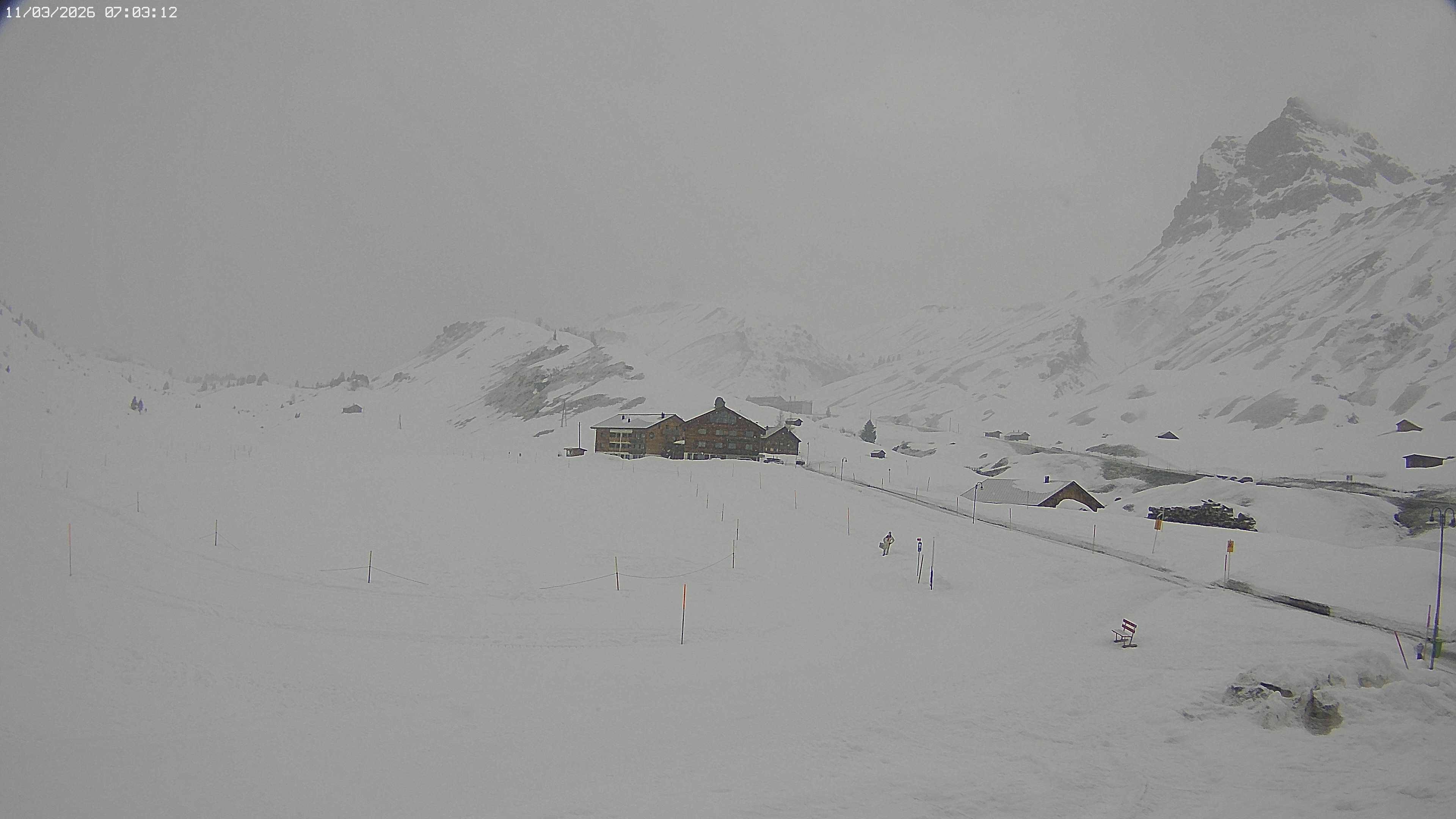 Archiv Foto Webcam Jägeralpe bei Warth