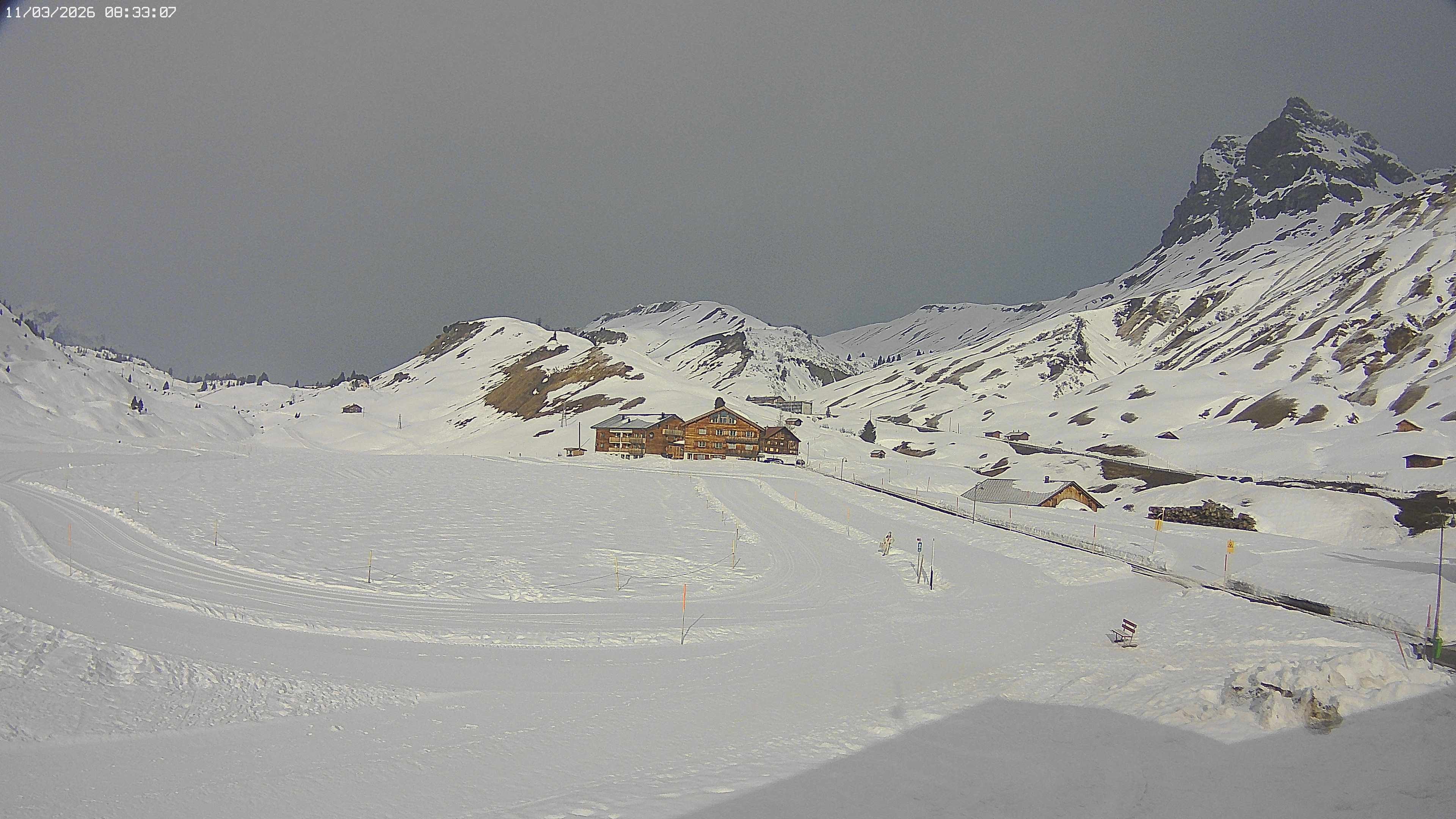 Archiv Foto Webcam Jägeralpe bei Warth