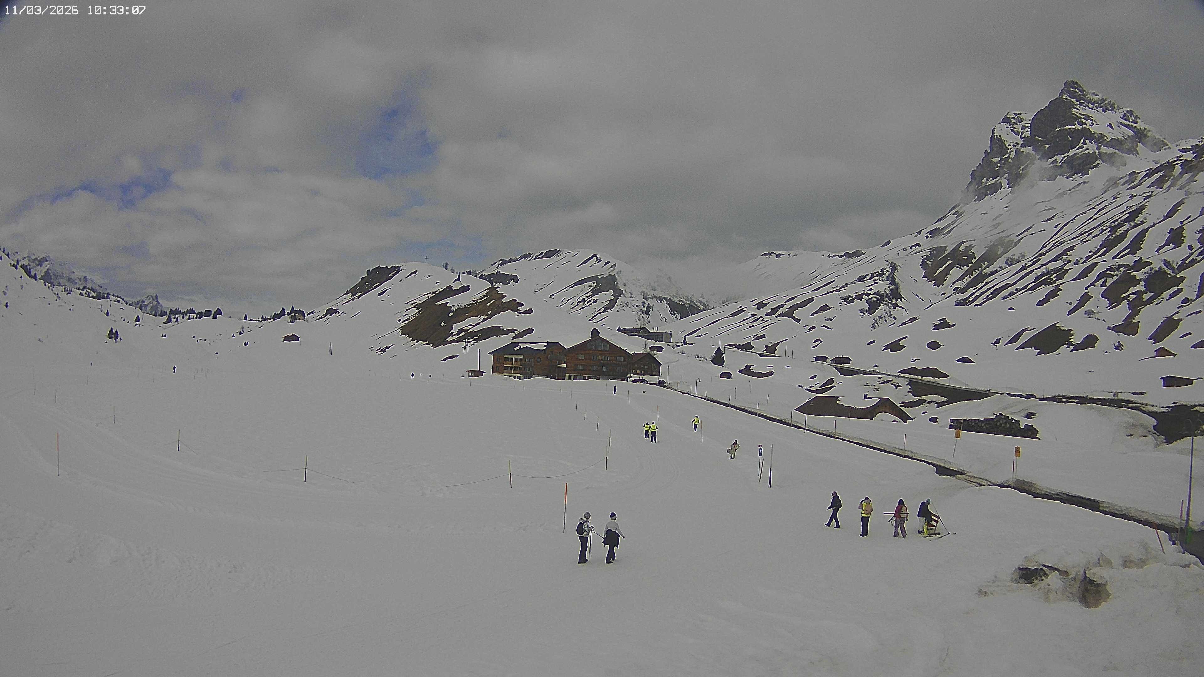 Archiv Foto Webcam Jägeralpe bei Warth