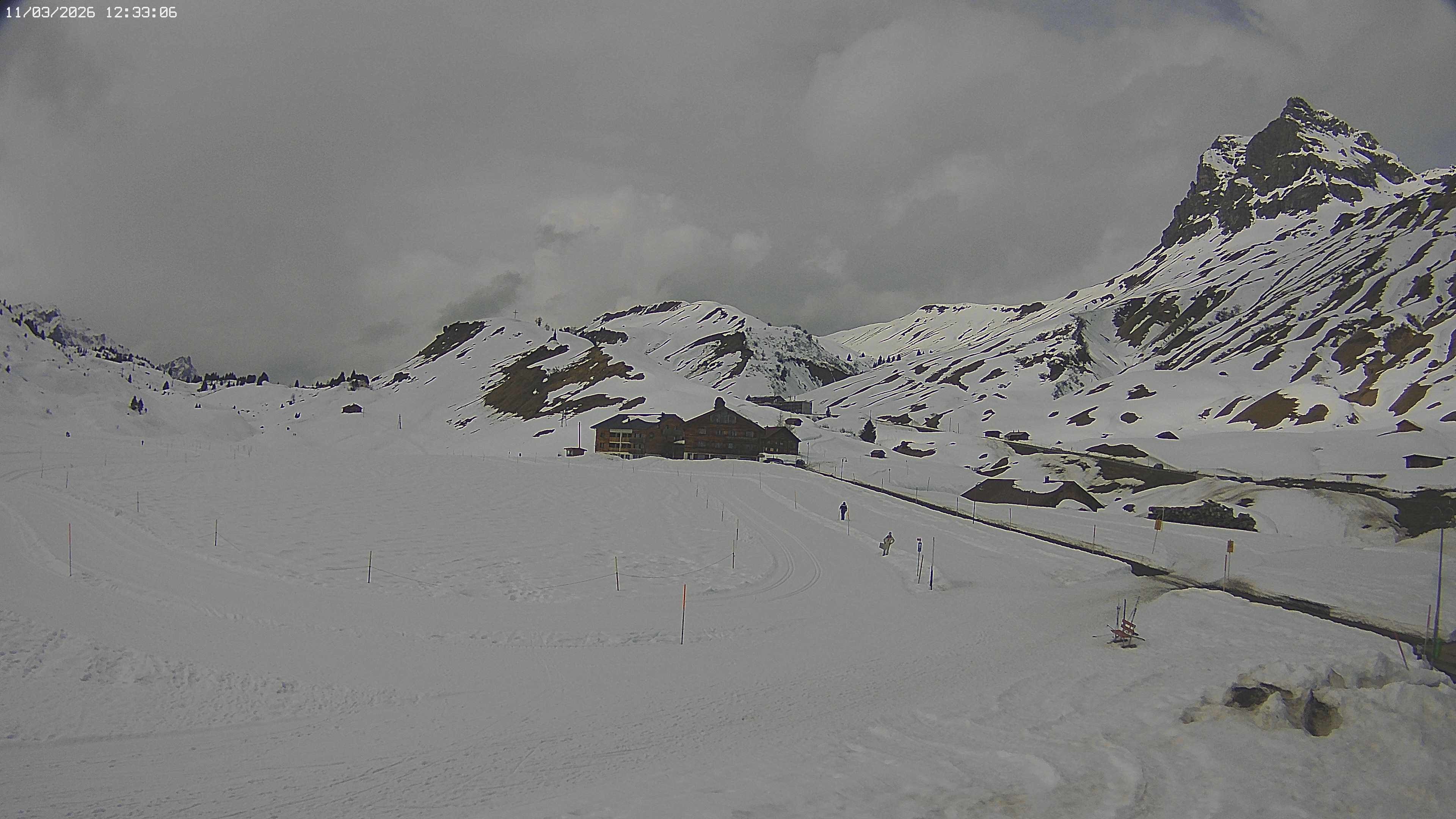 Archiv Foto Webcam Jägeralpe bei Warth