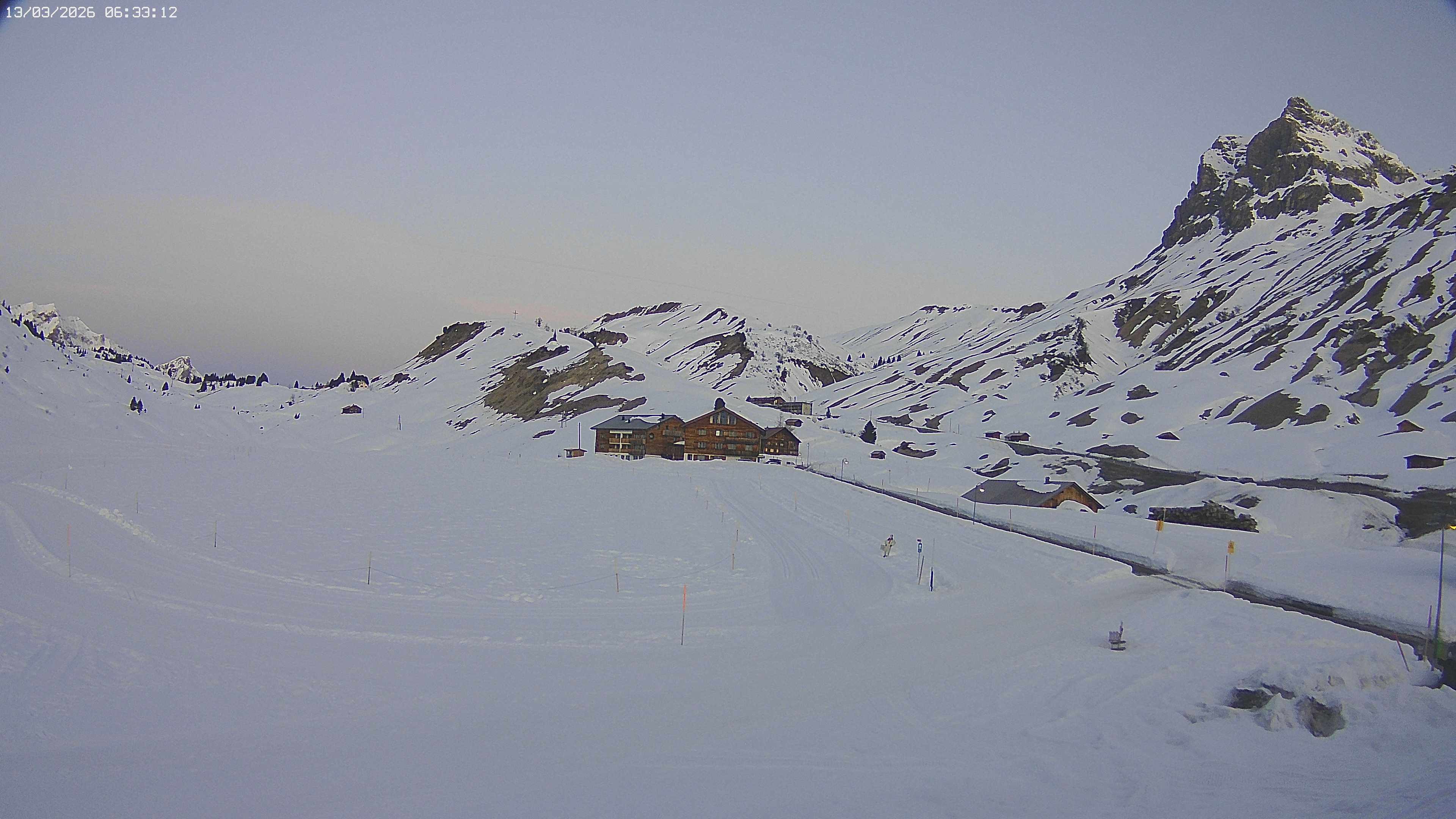 Archiv Foto Webcam Jägeralpe bei Warth