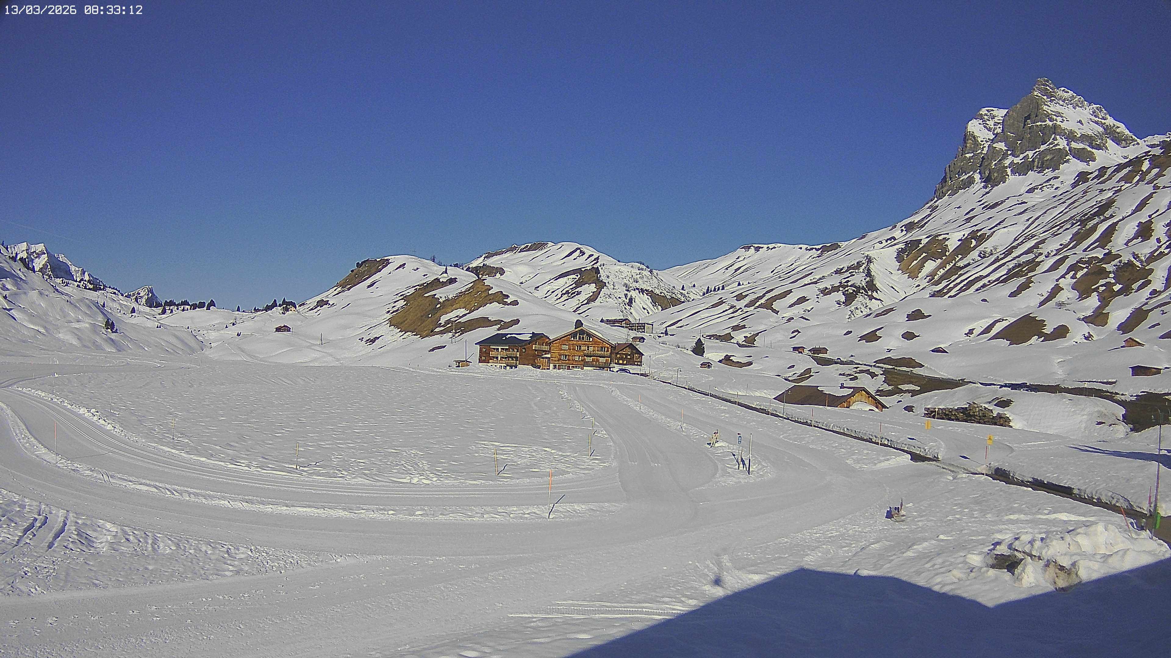 Archiv Foto Webcam Jägeralpe bei Warth