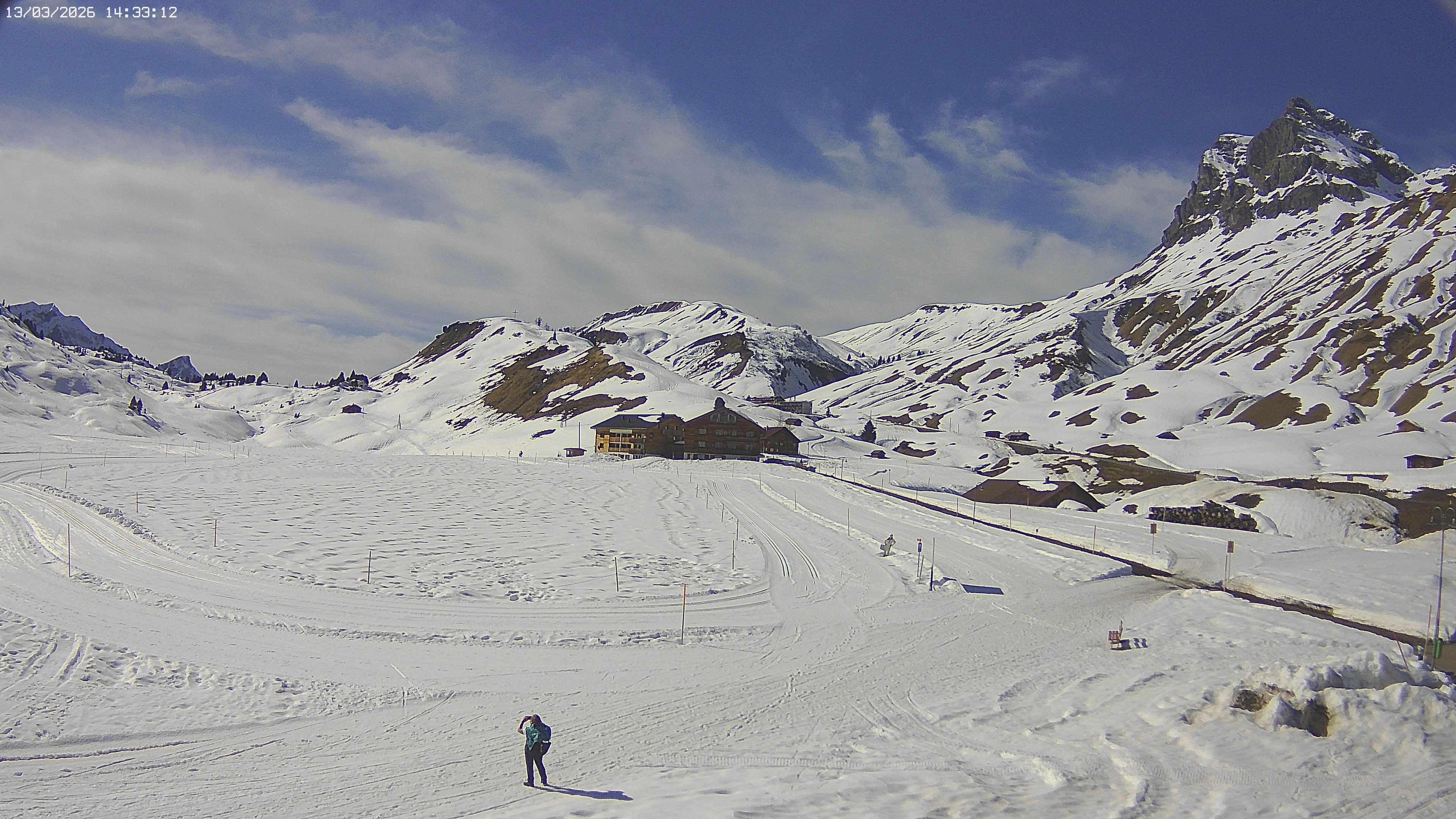 Archiv Foto Webcam Jägeralpe bei Warth