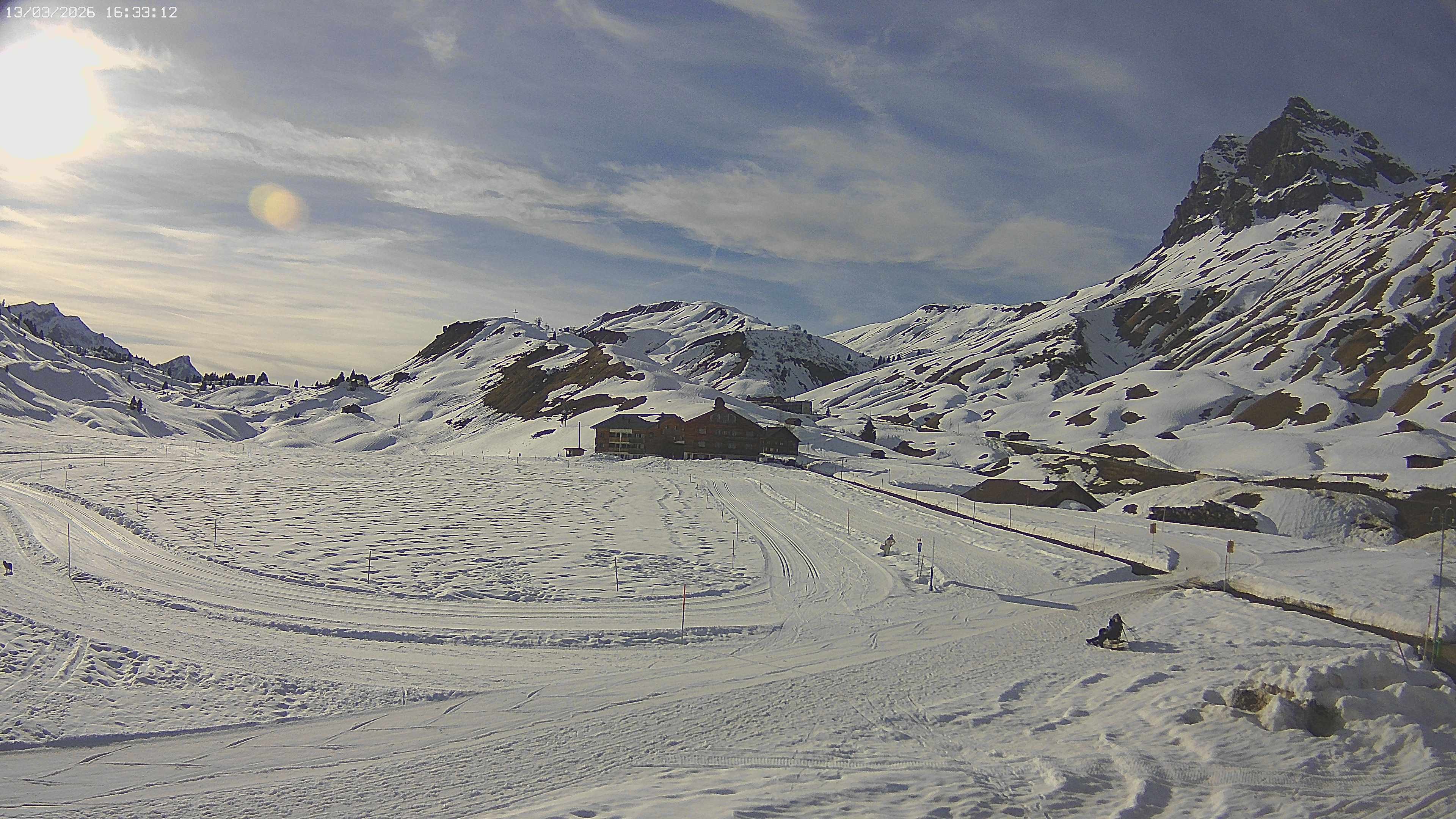 Archiv Foto Webcam Jägeralpe bei Warth