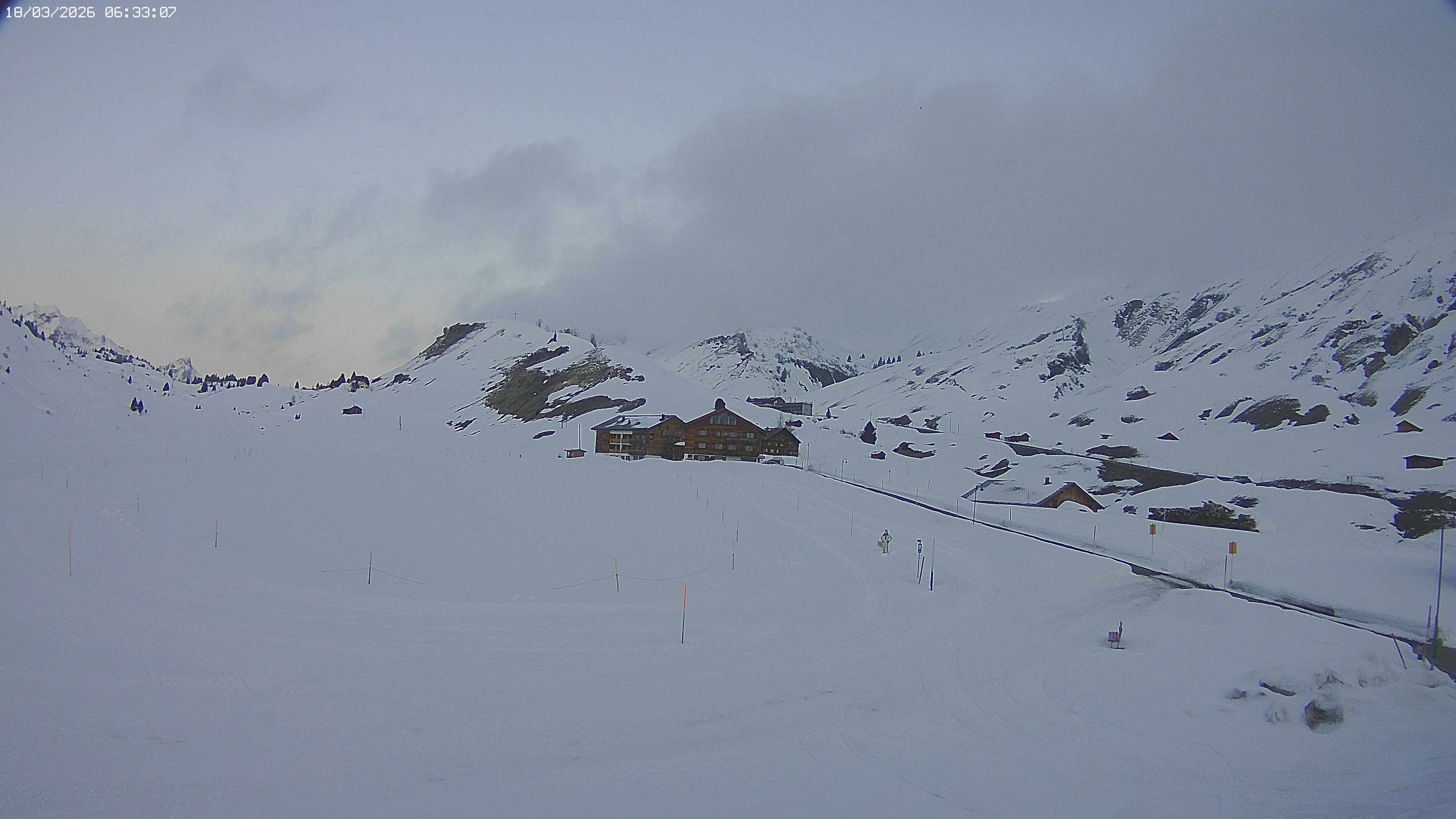 Archiv Foto Webcam Jägeralpe bei Warth