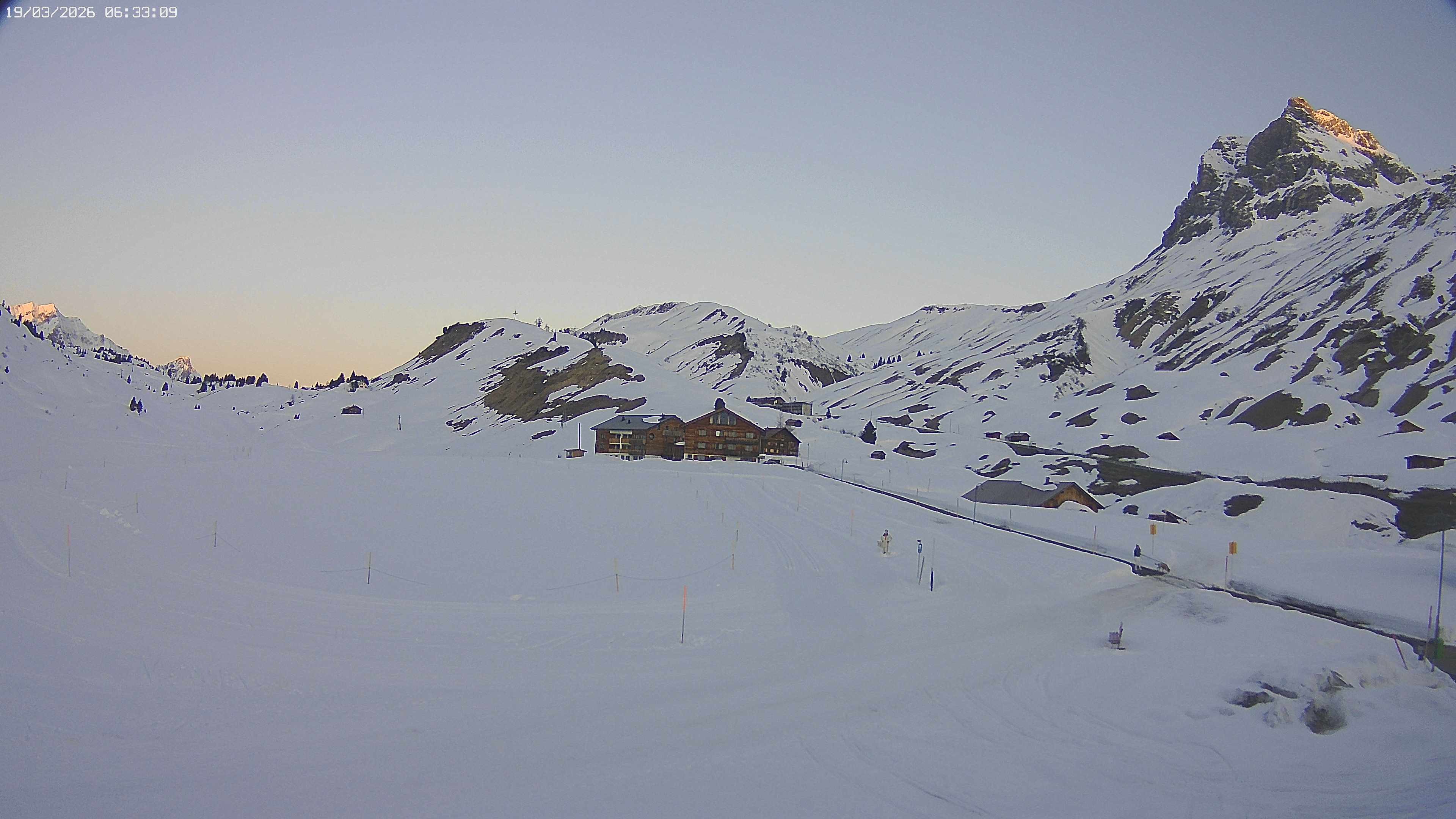 Archived image Webcam Jägeralpe near Warth