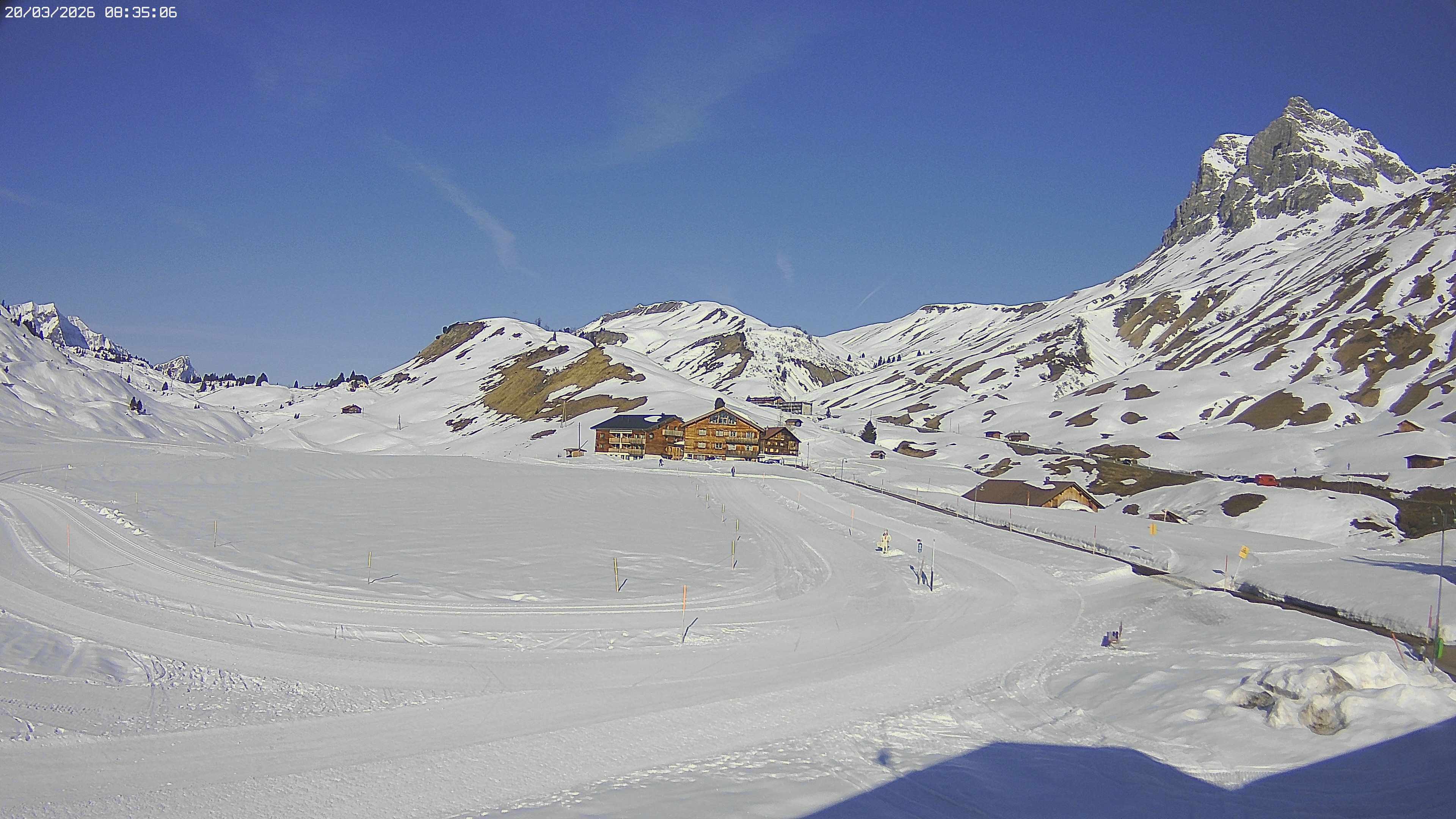 Archiv Foto Webcam Jägeralpe bei Warth