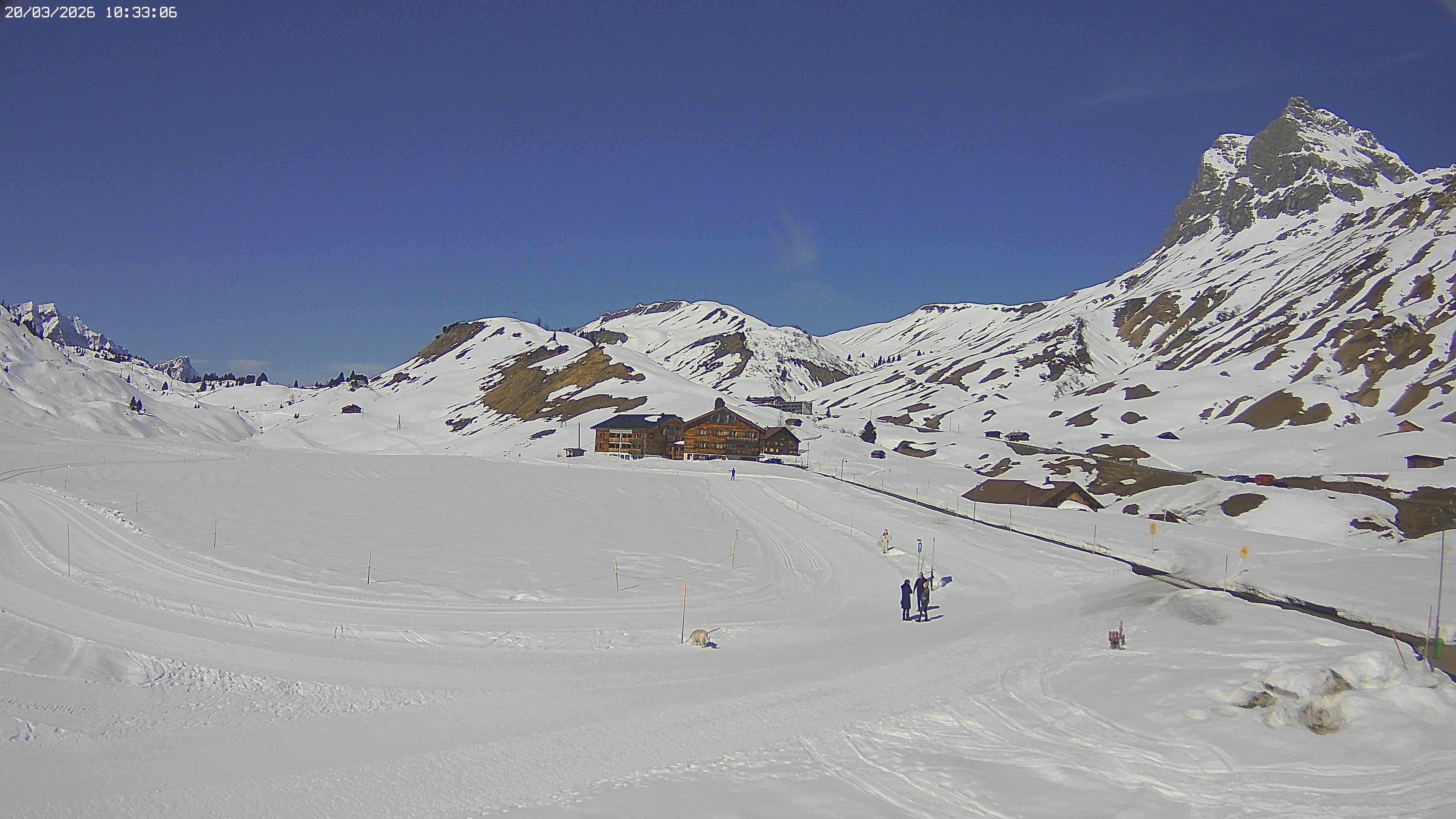 Archiv Foto Webcam Jägeralpe bei Warth