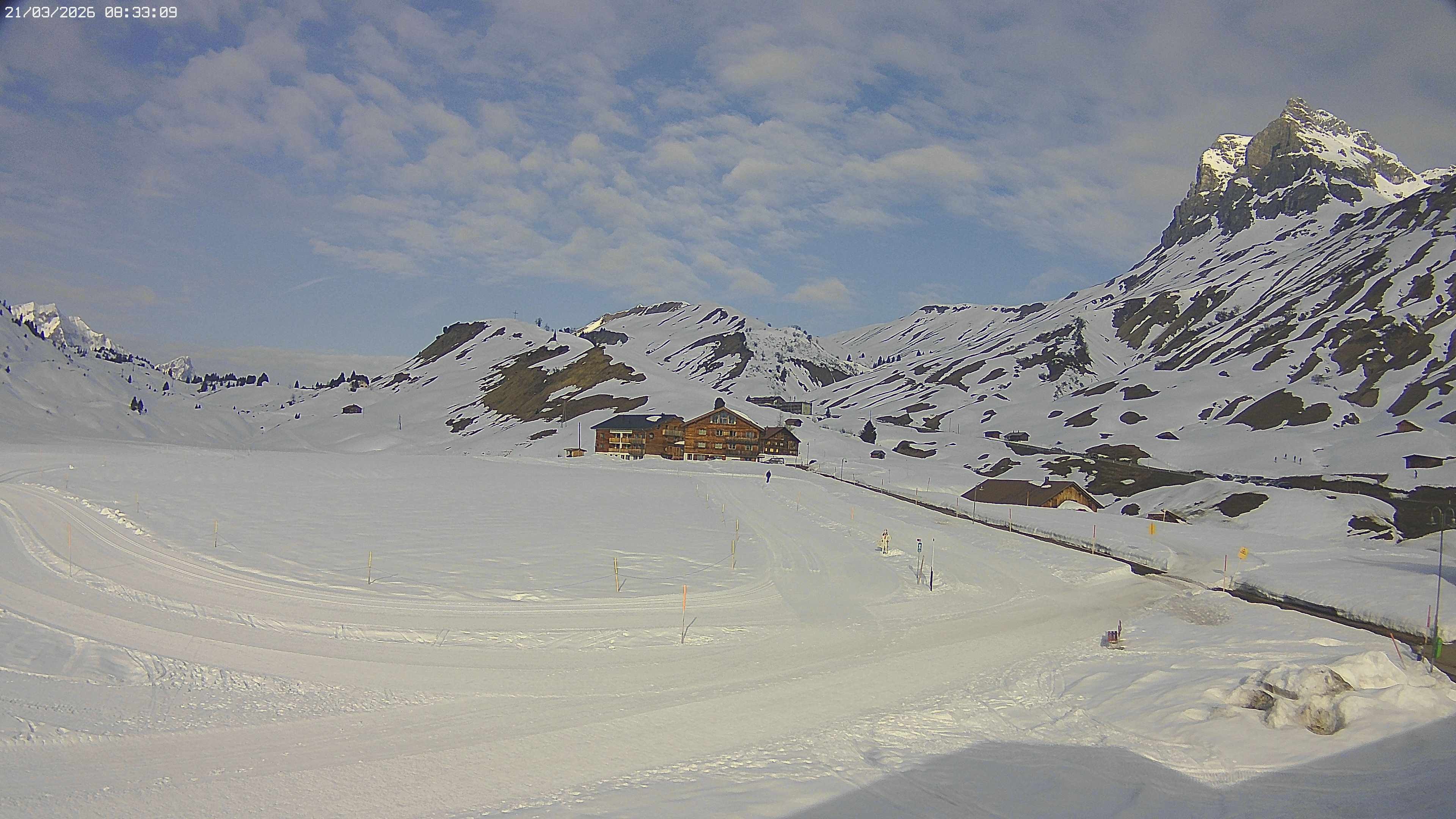 Archiv Foto Webcam Jägeralpe bei Warth