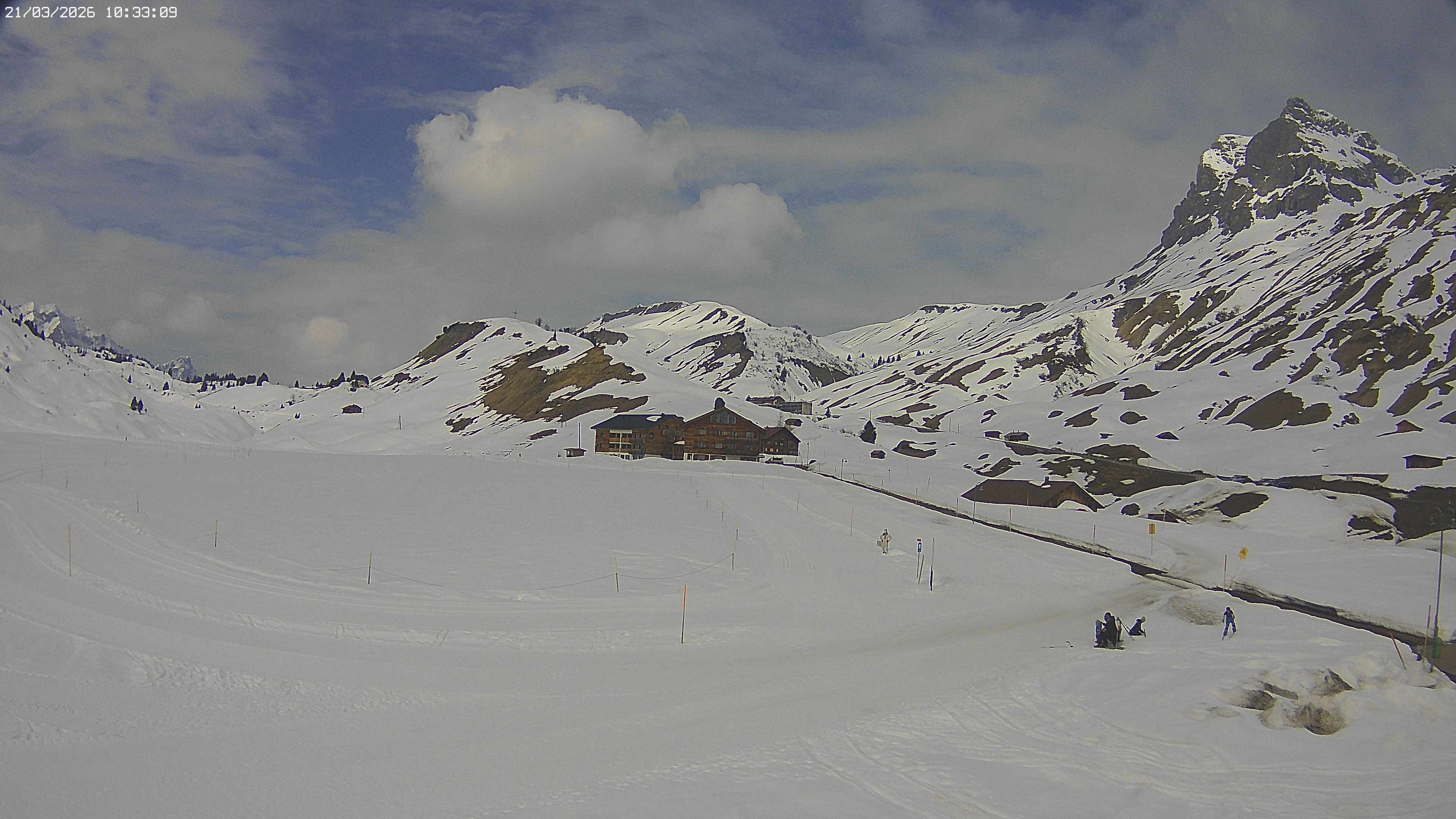 Archiv Foto Webcam Jägeralpe bei Warth