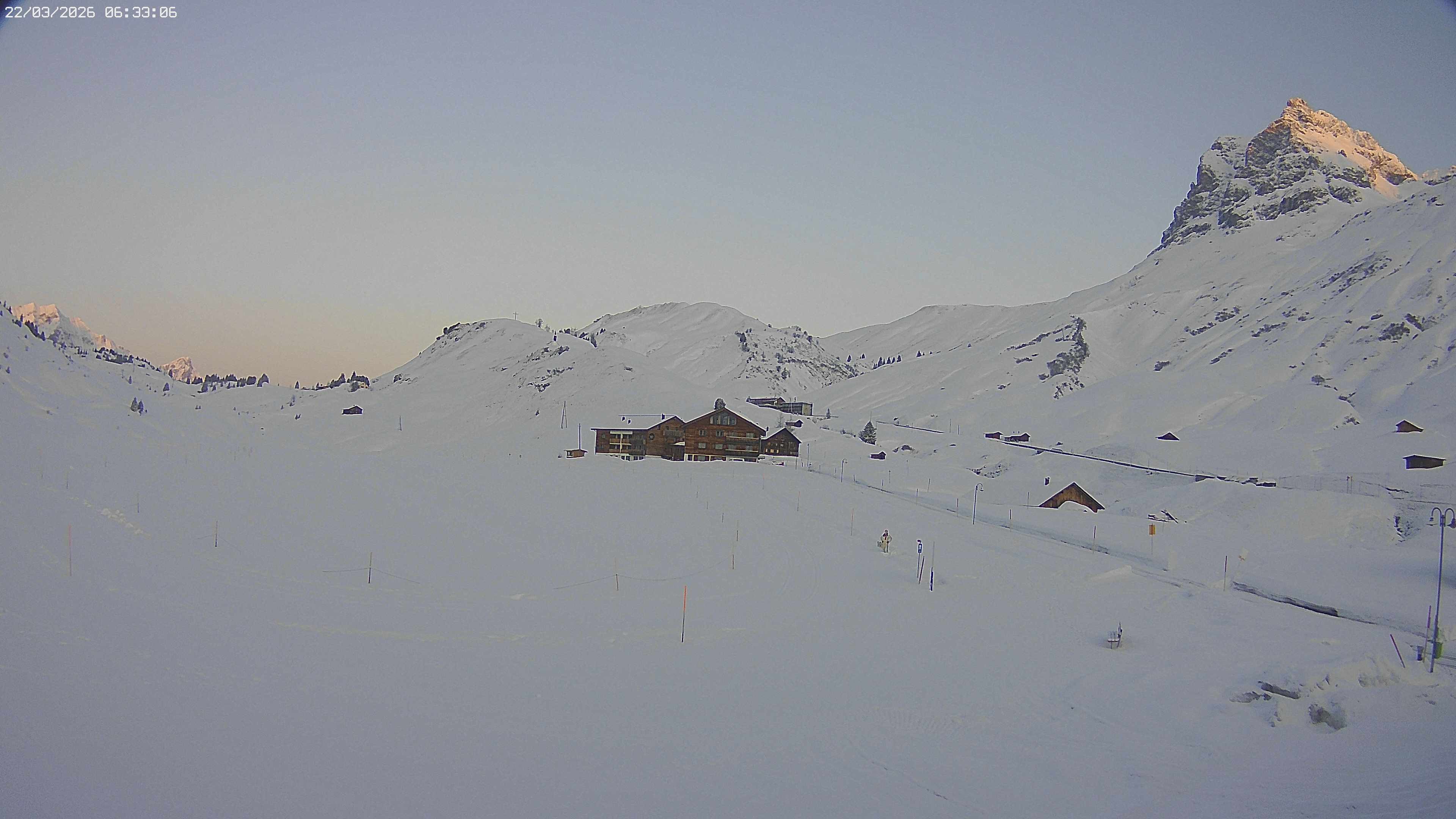 Archiv Foto Webcam Jägeralpe bei Warth