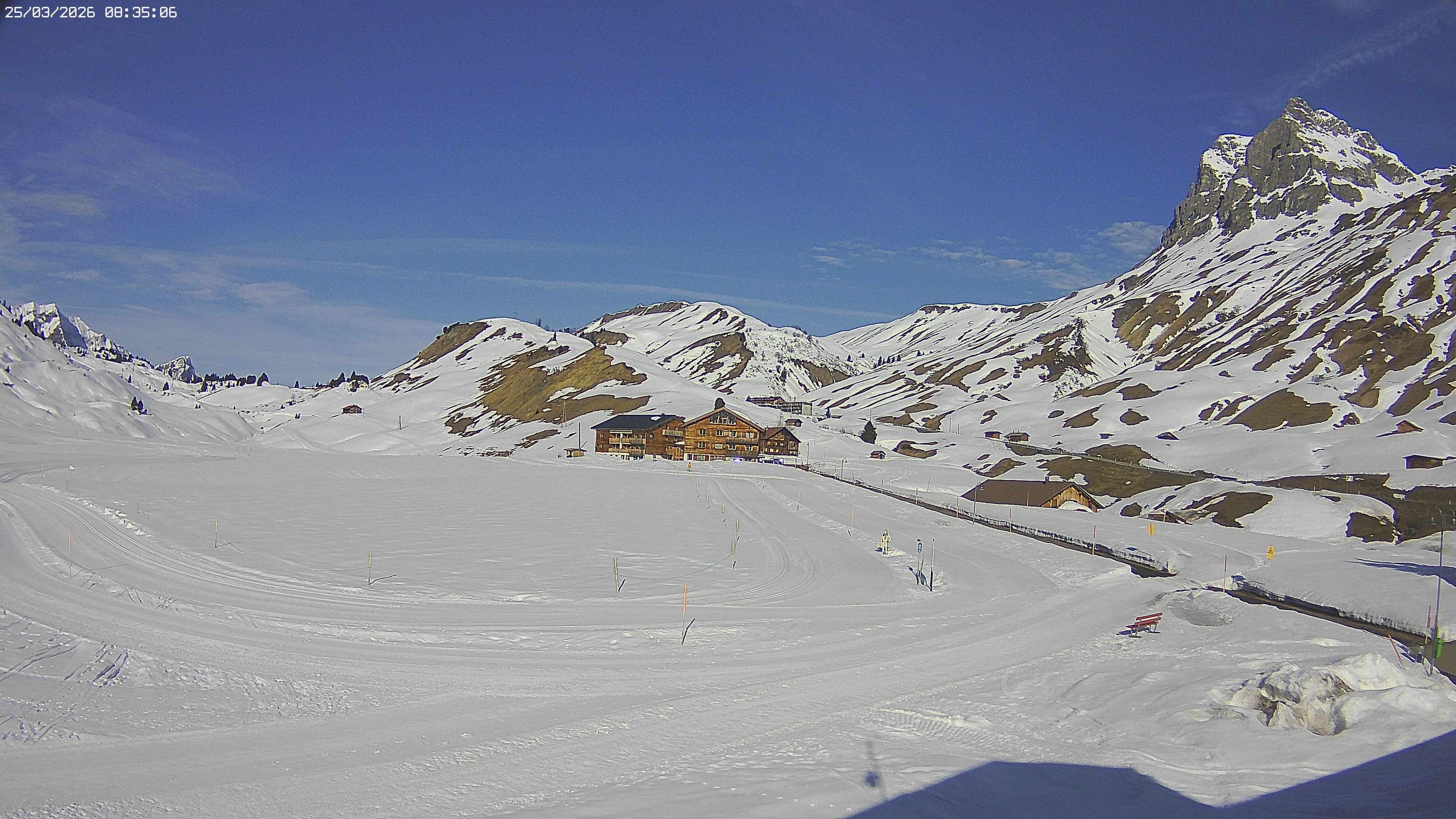 Archiv Foto Webcam Jägeralpe bei Warth