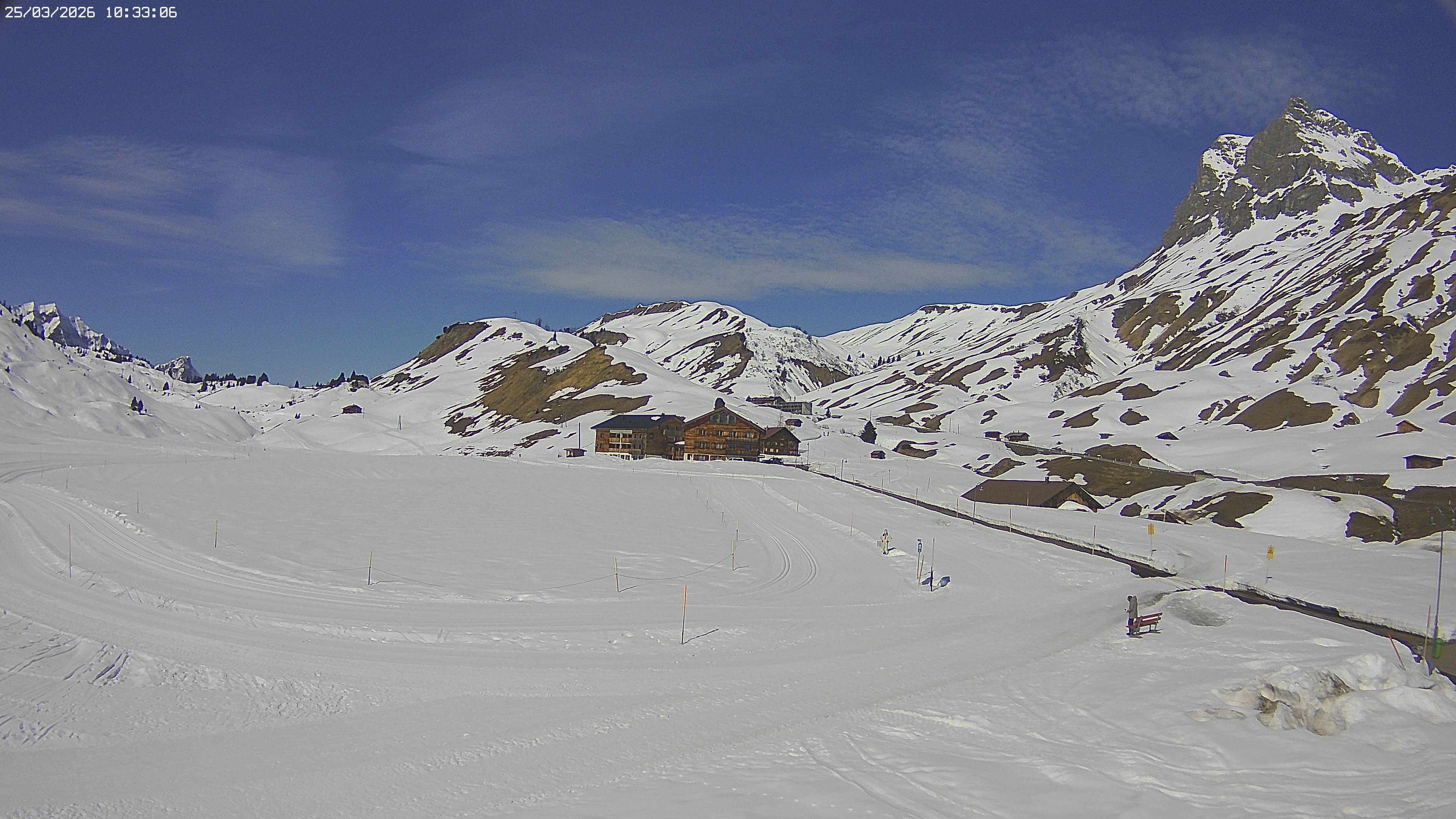 Archiv Foto Webcam Jägeralpe bei Warth