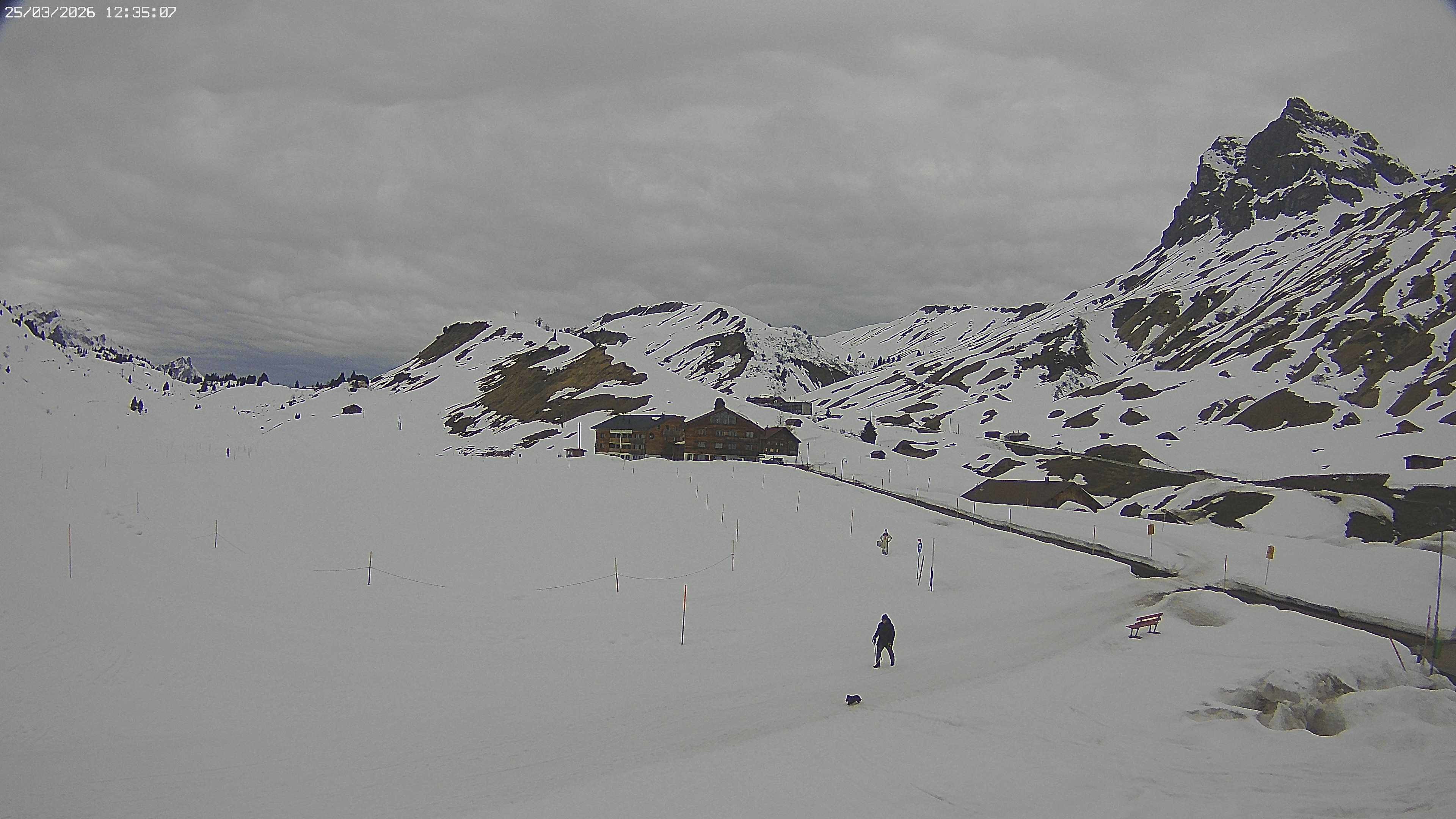 Archiv Foto Webcam Jägeralpe bei Warth