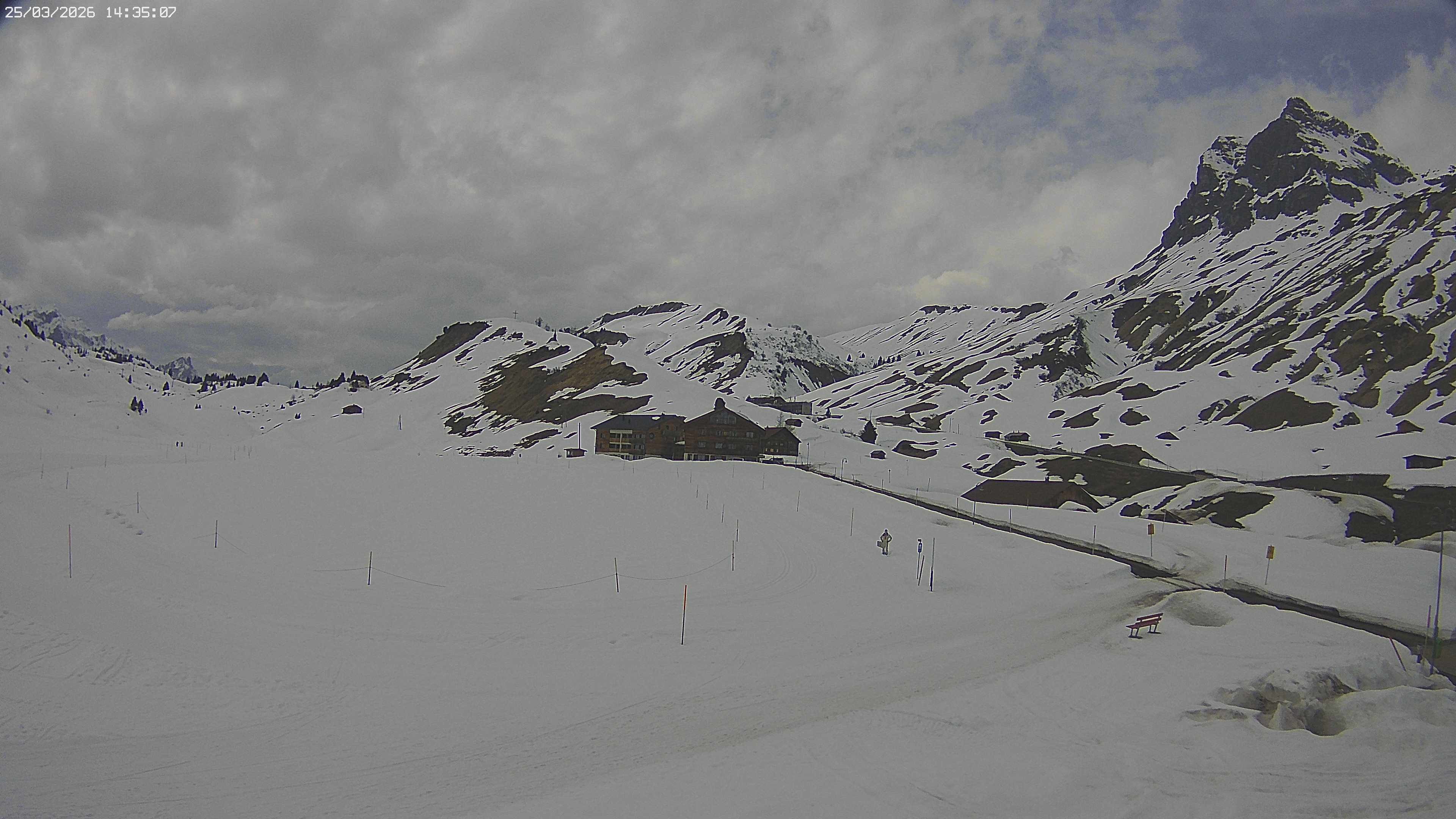 Archiv Foto Webcam Jägeralpe bei Warth