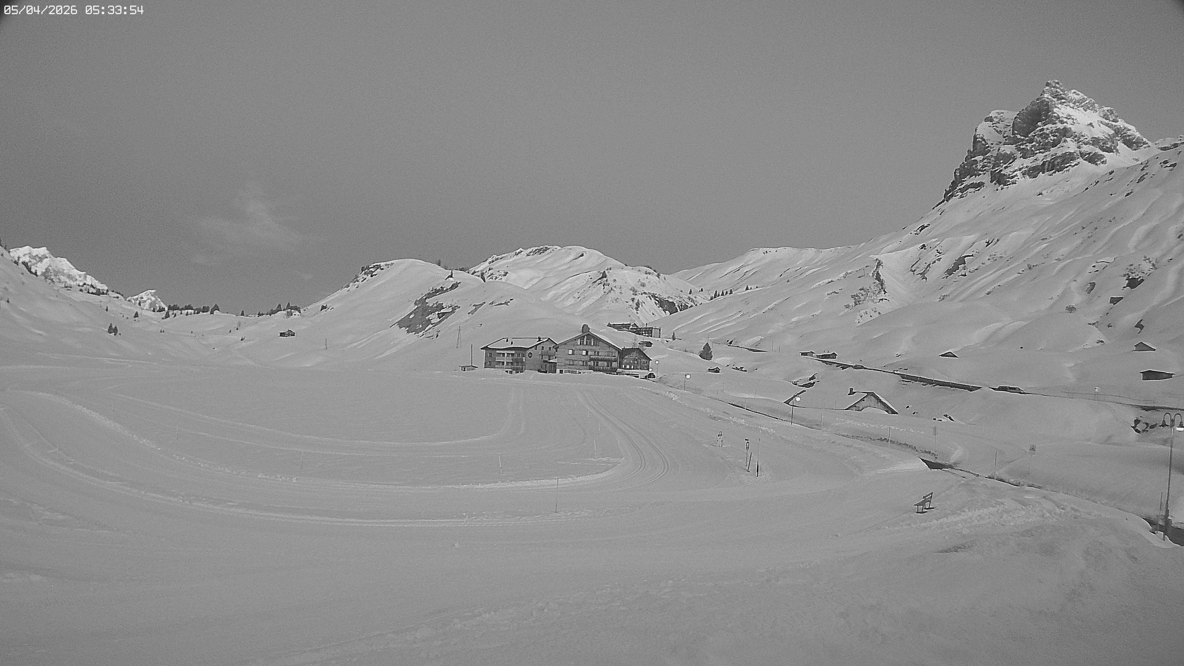 Archiv Foto Webcam Jägeralpe bei Warth