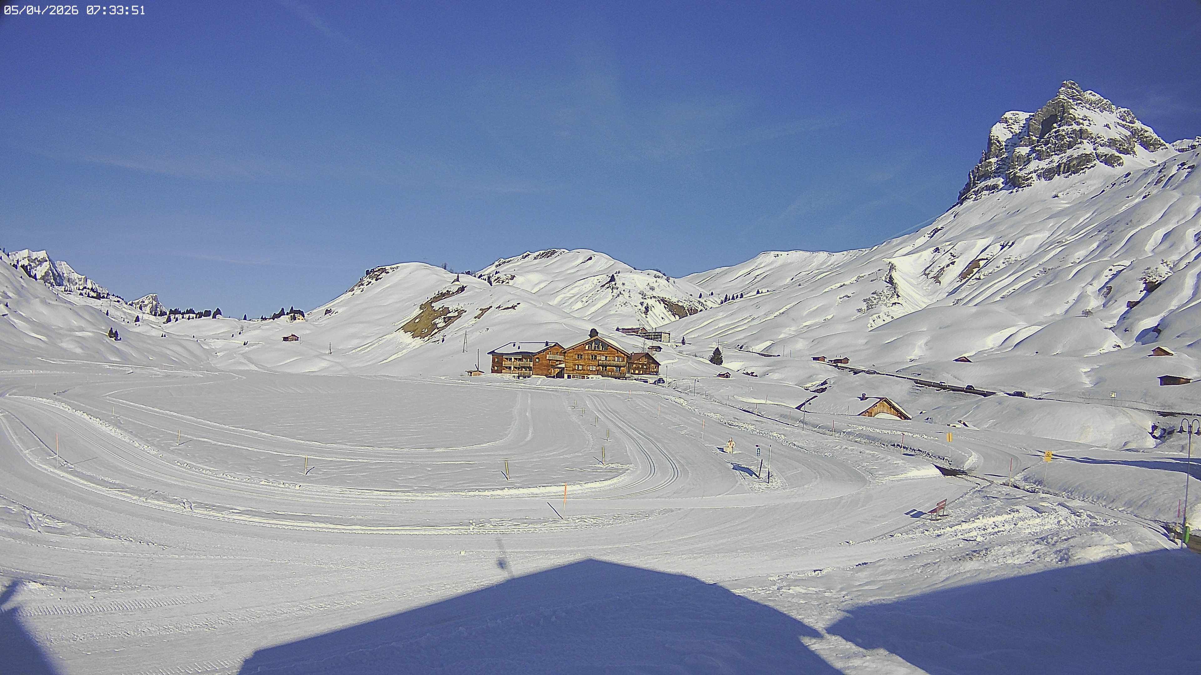 Archiv Foto Webcam Jägeralpe bei Warth