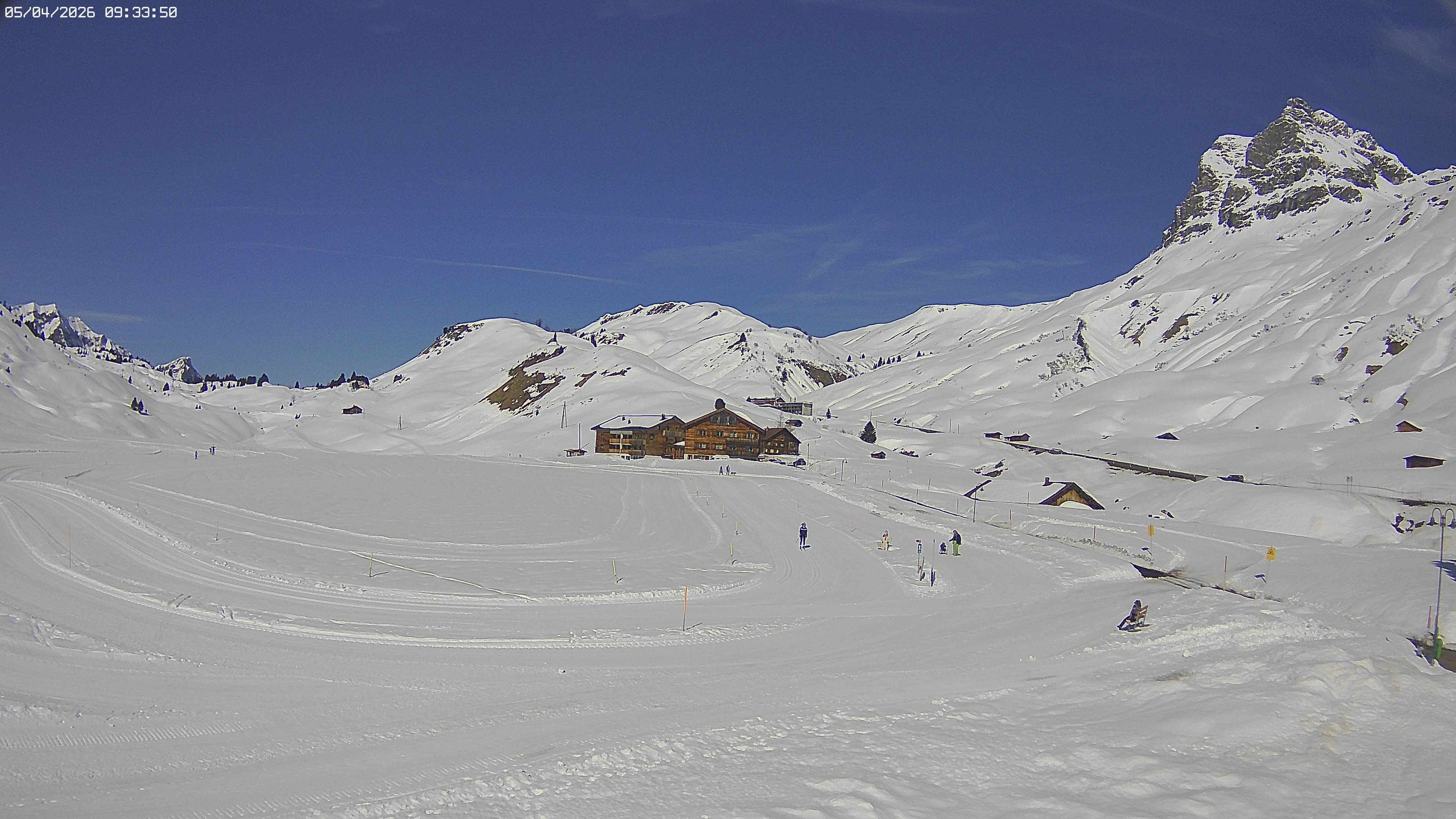 Archiv Foto Webcam Jägeralpe bei Warth